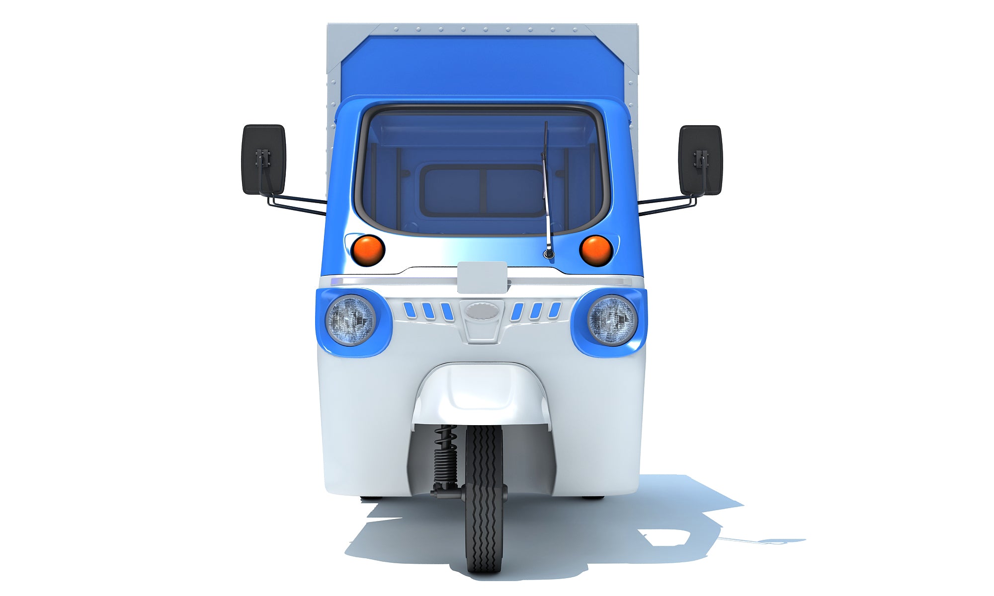Three-Wheeler Cargo Vehicle Pickup Urban Transport