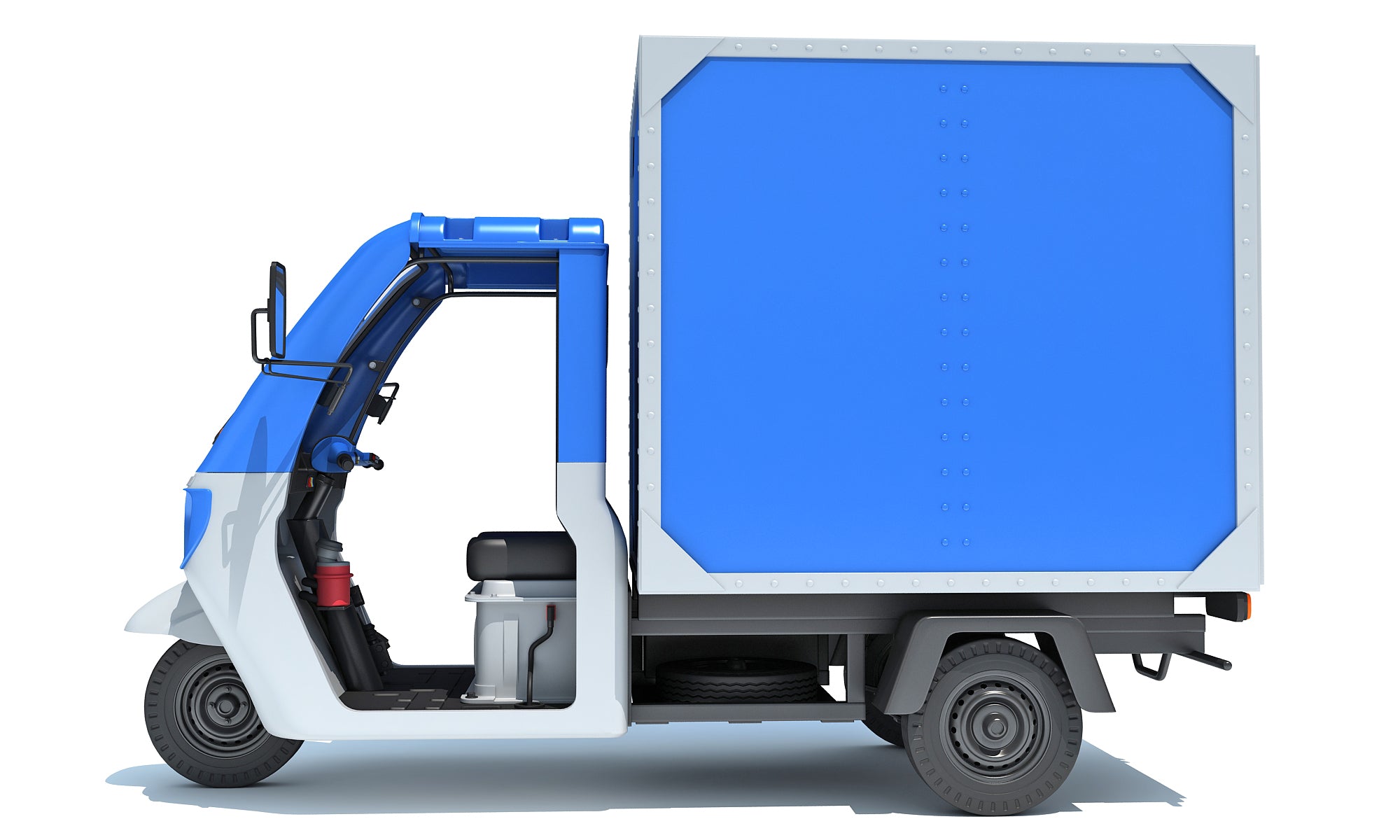 Three-Wheeler Cargo Vehicle Pickup Urban Transport