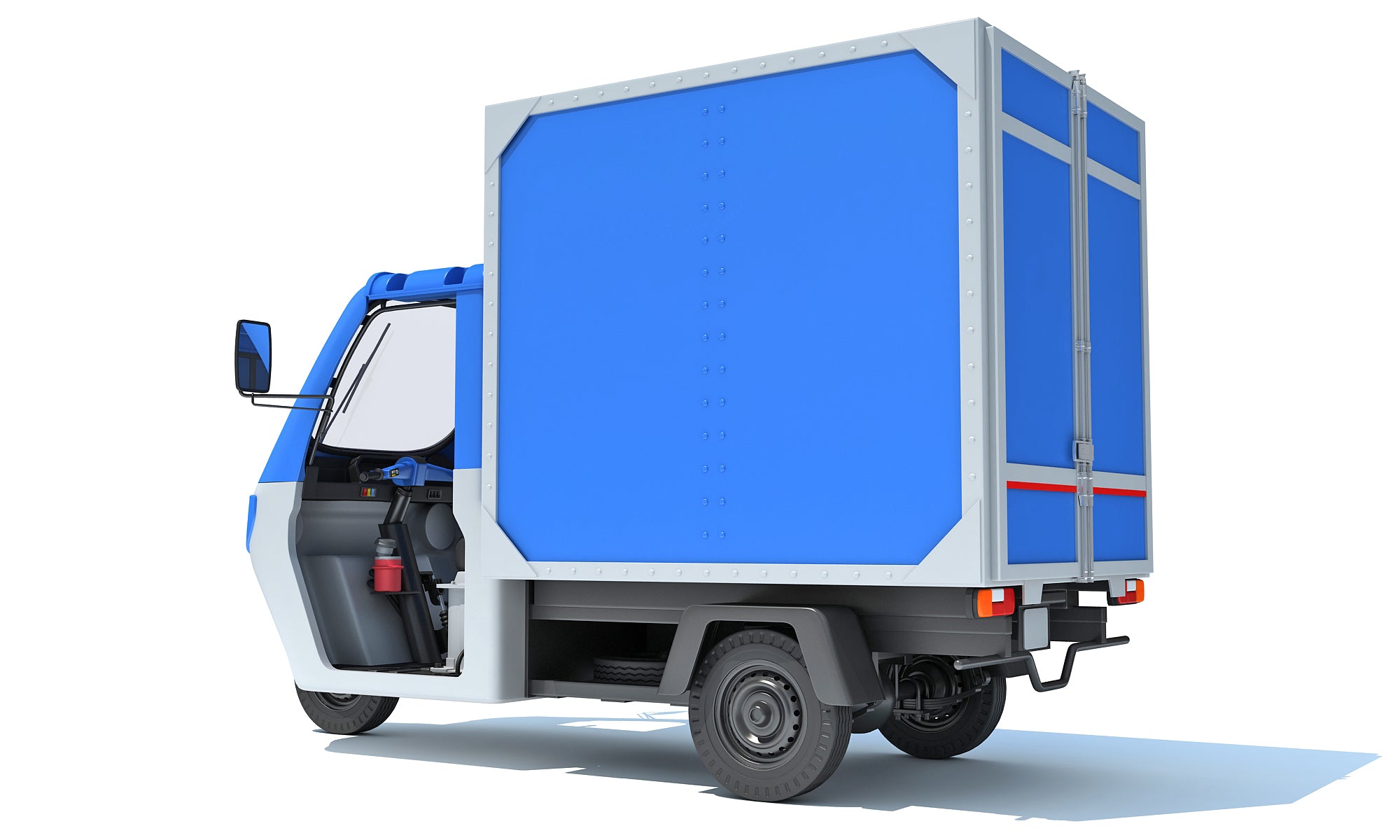 Three-Wheeler Cargo Vehicle Pickup Urban Transport