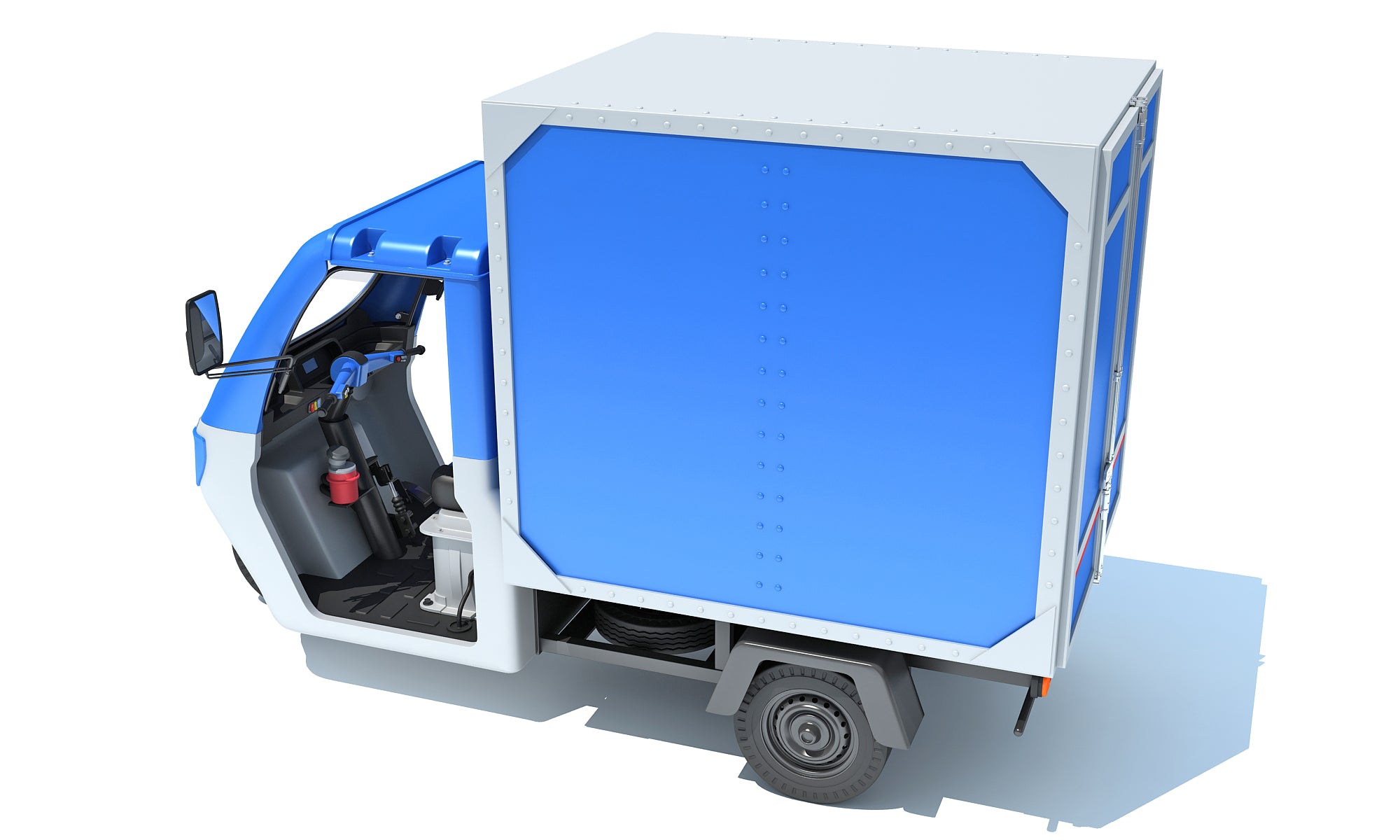 Three-Wheeler Cargo Vehicle Pickup Urban Transport