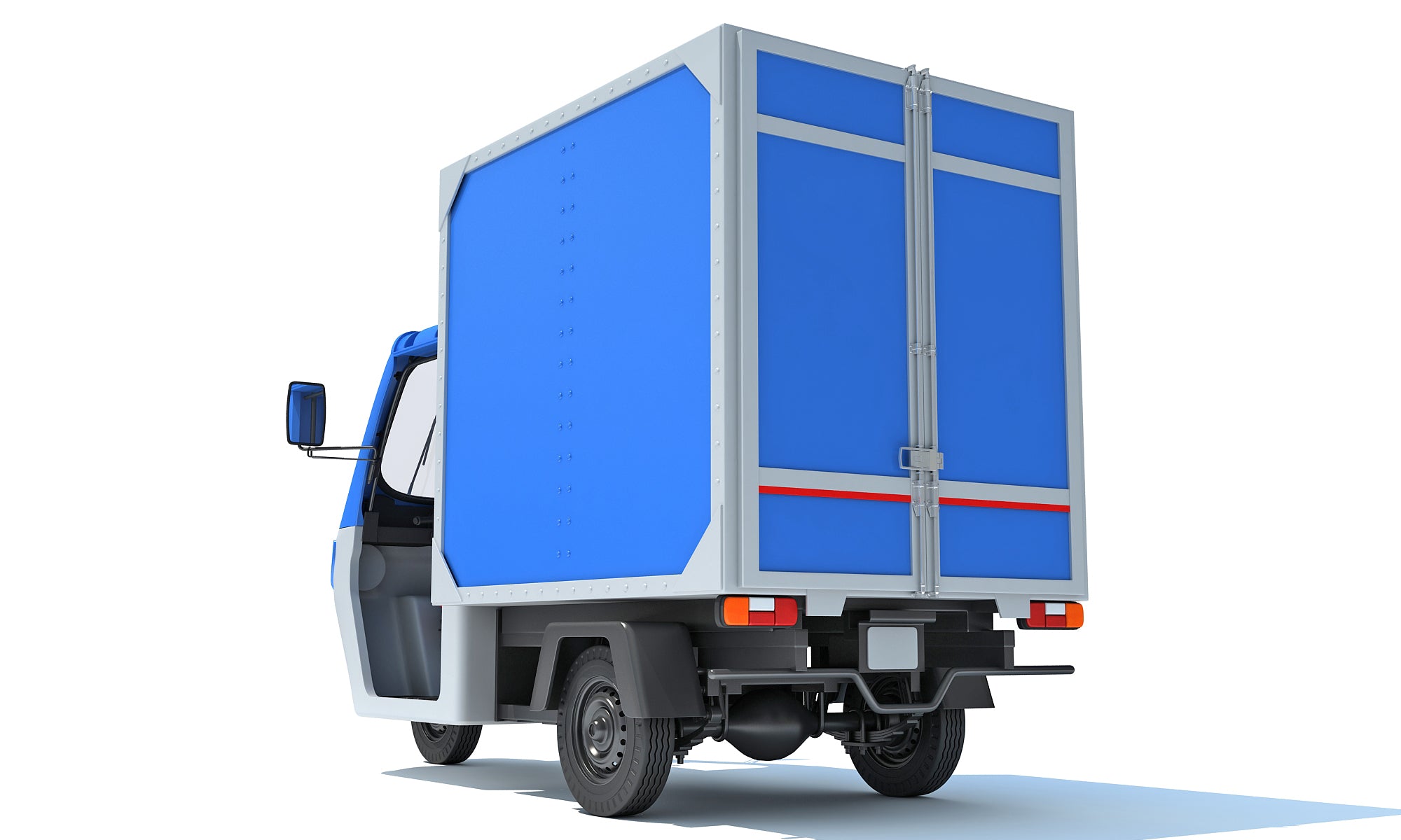 Three-Wheeler Cargo Vehicle Pickup Urban Transport