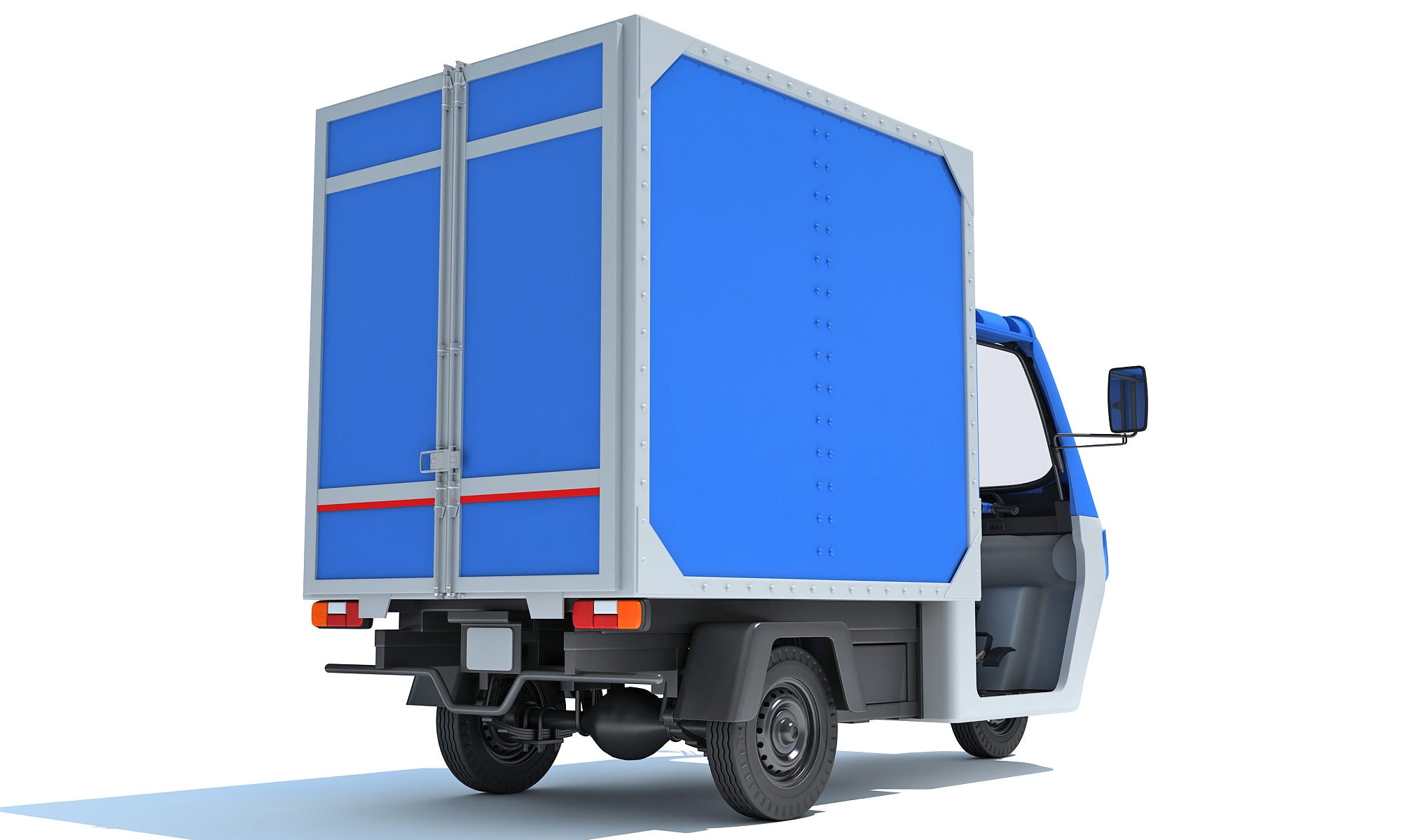 Three-Wheeler Cargo Vehicle Pickup Urban Transport