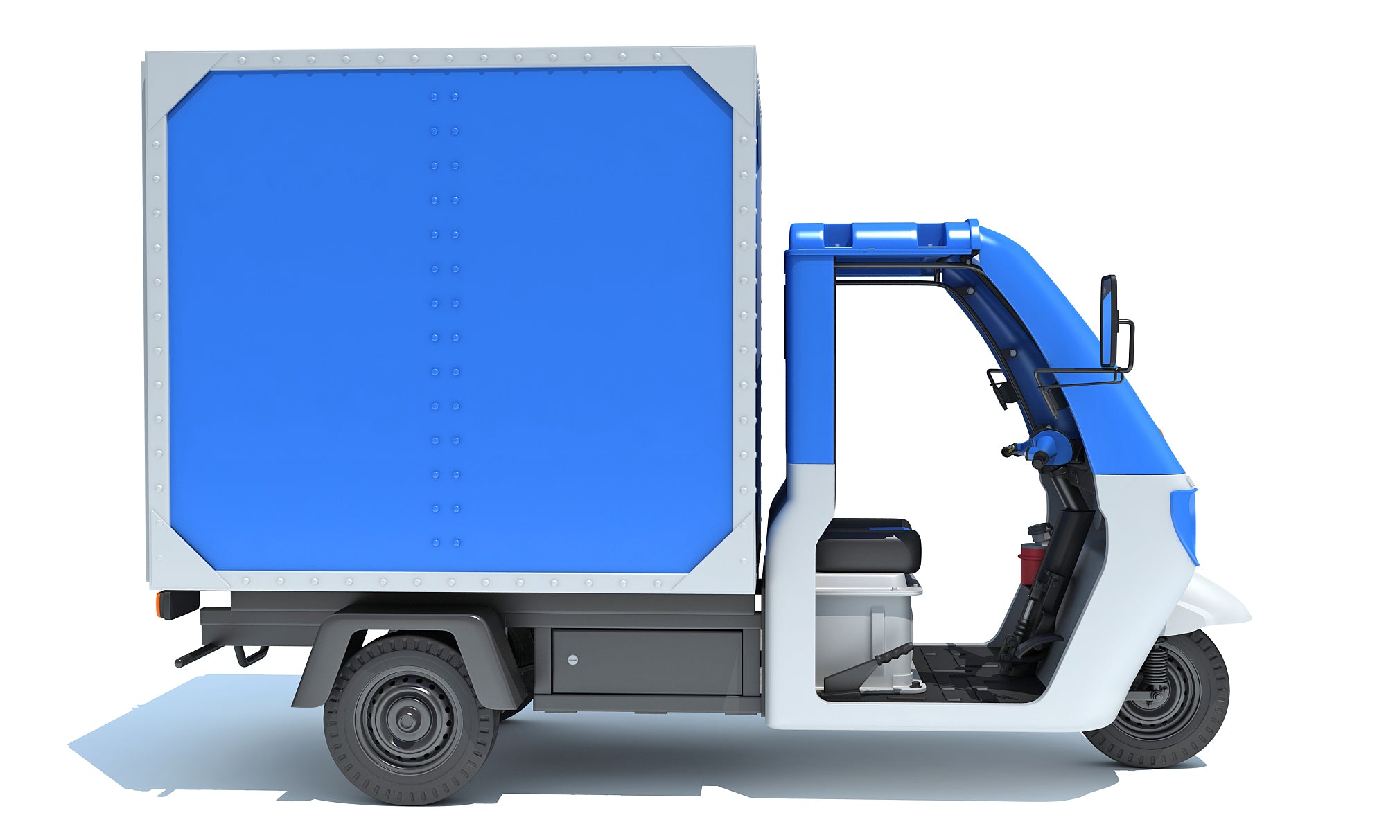 Three-Wheeler Cargo Vehicle Pickup Urban Transport