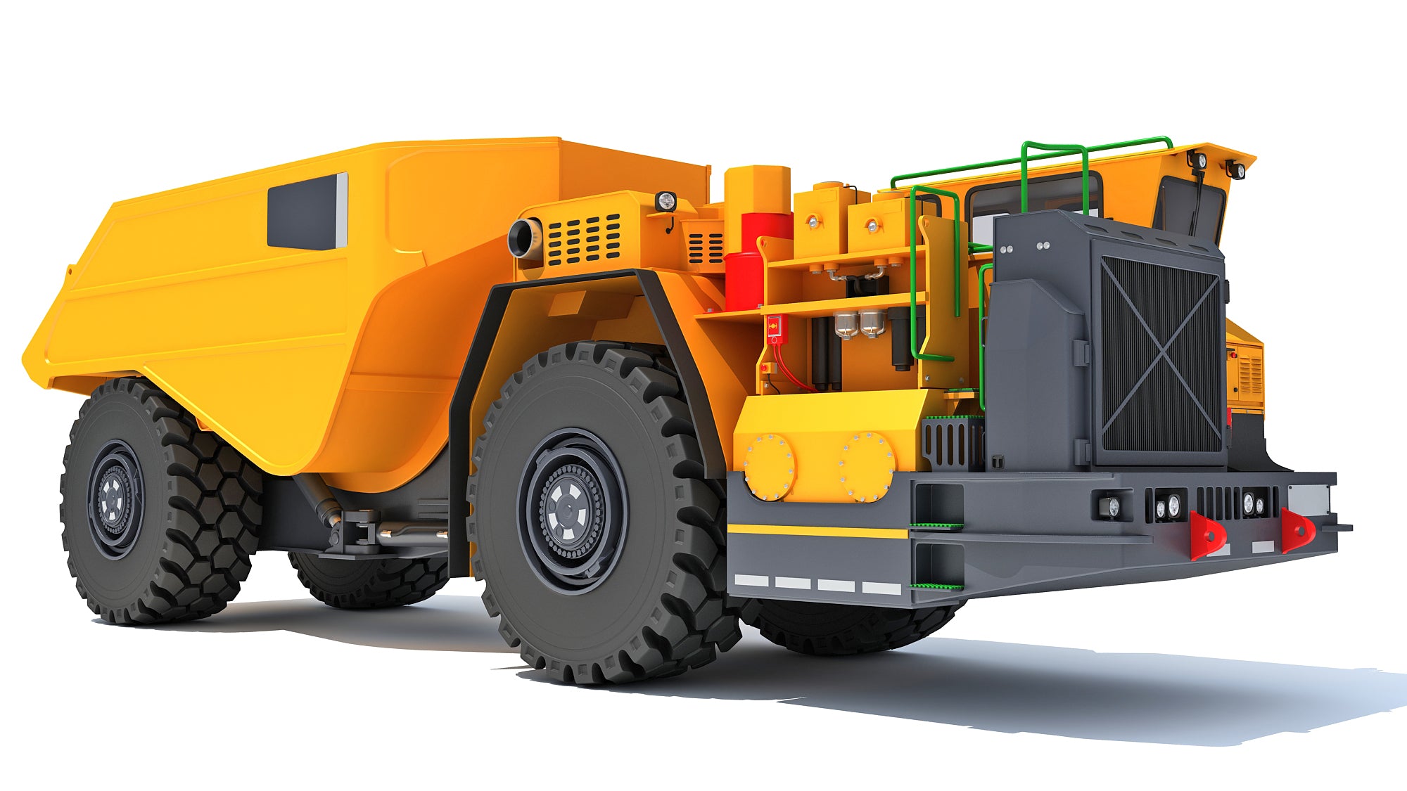 Underground Mining Truck Articulated Tunnel Transport