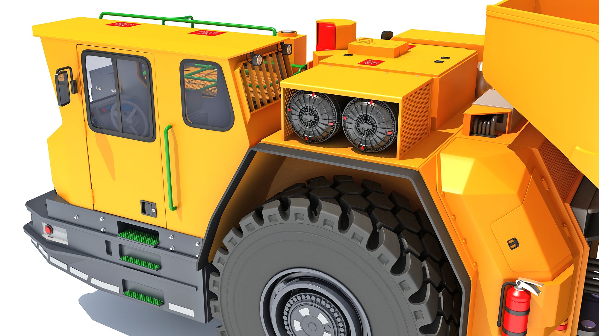 Underground Mining Truck Articulated Tunnel Transport