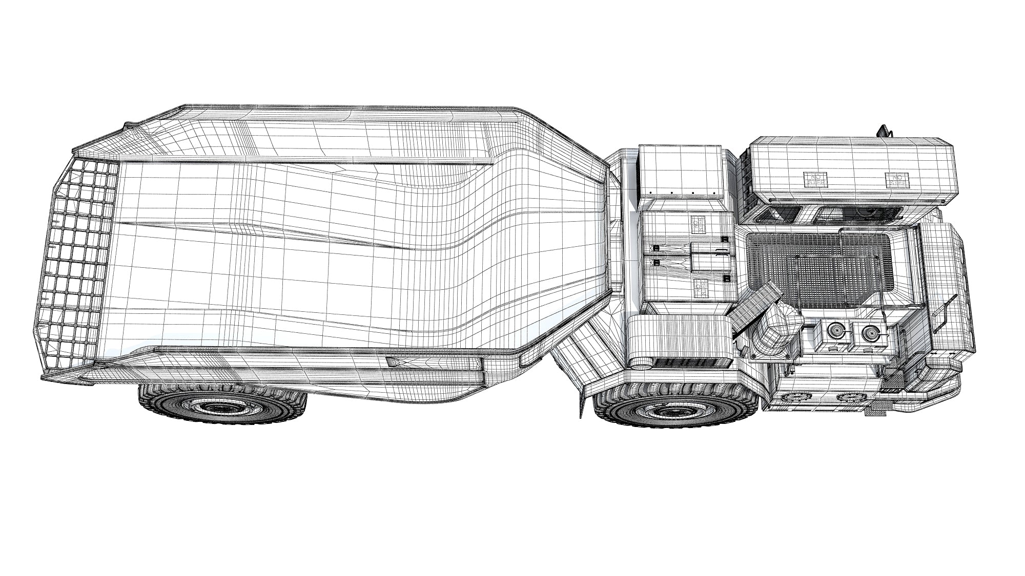 Underground Mining Truck Articulated Tunnel Transport