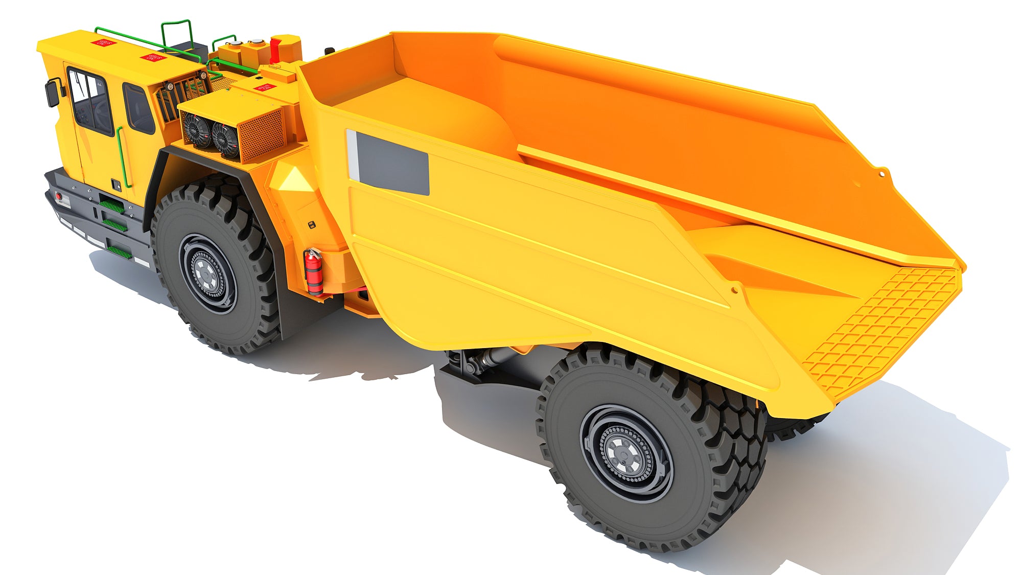 Underground Mining Truck Articulated Tunnel Transport