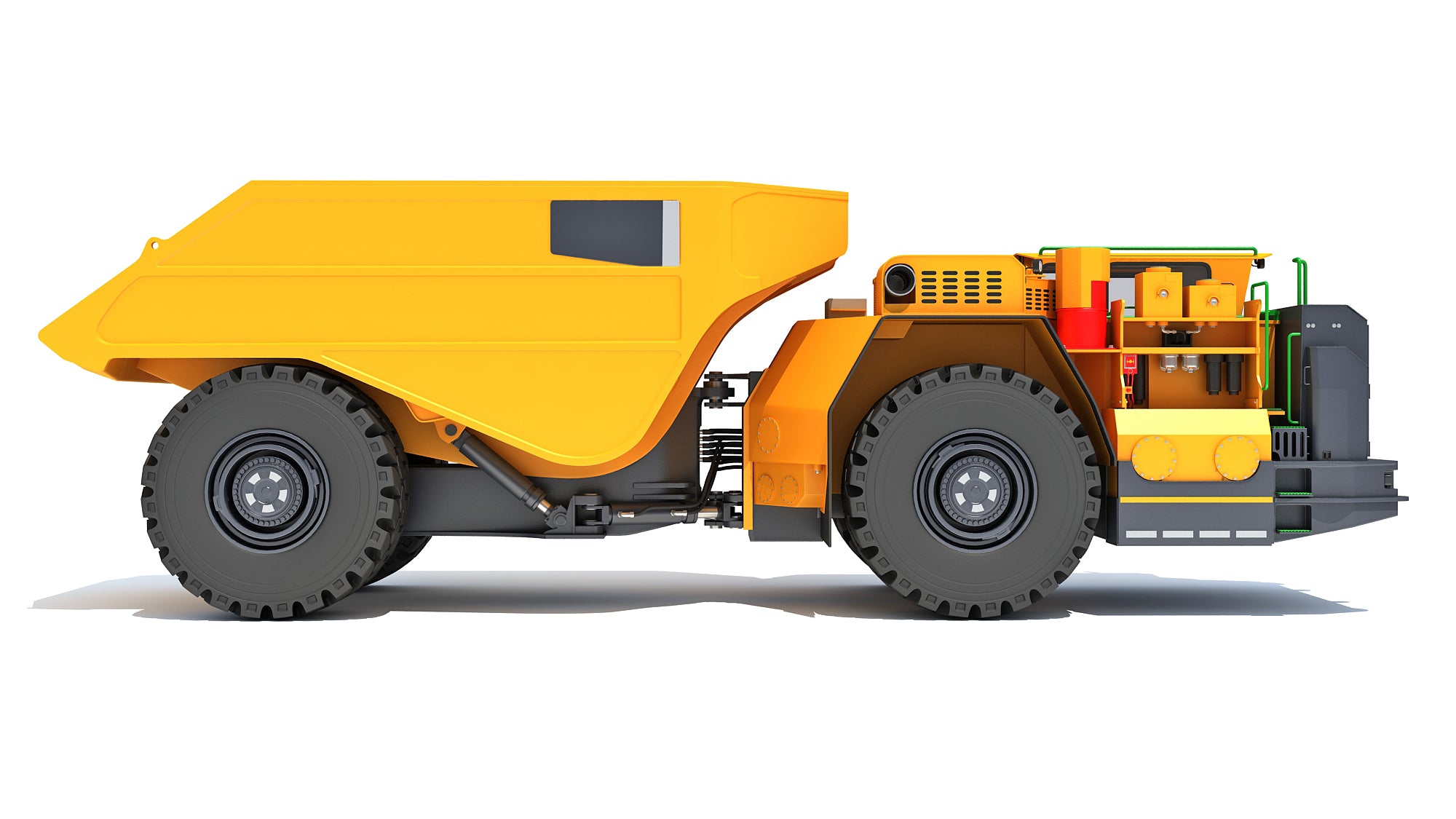 Underground Mining Truck Articulated Tunnel Transport
