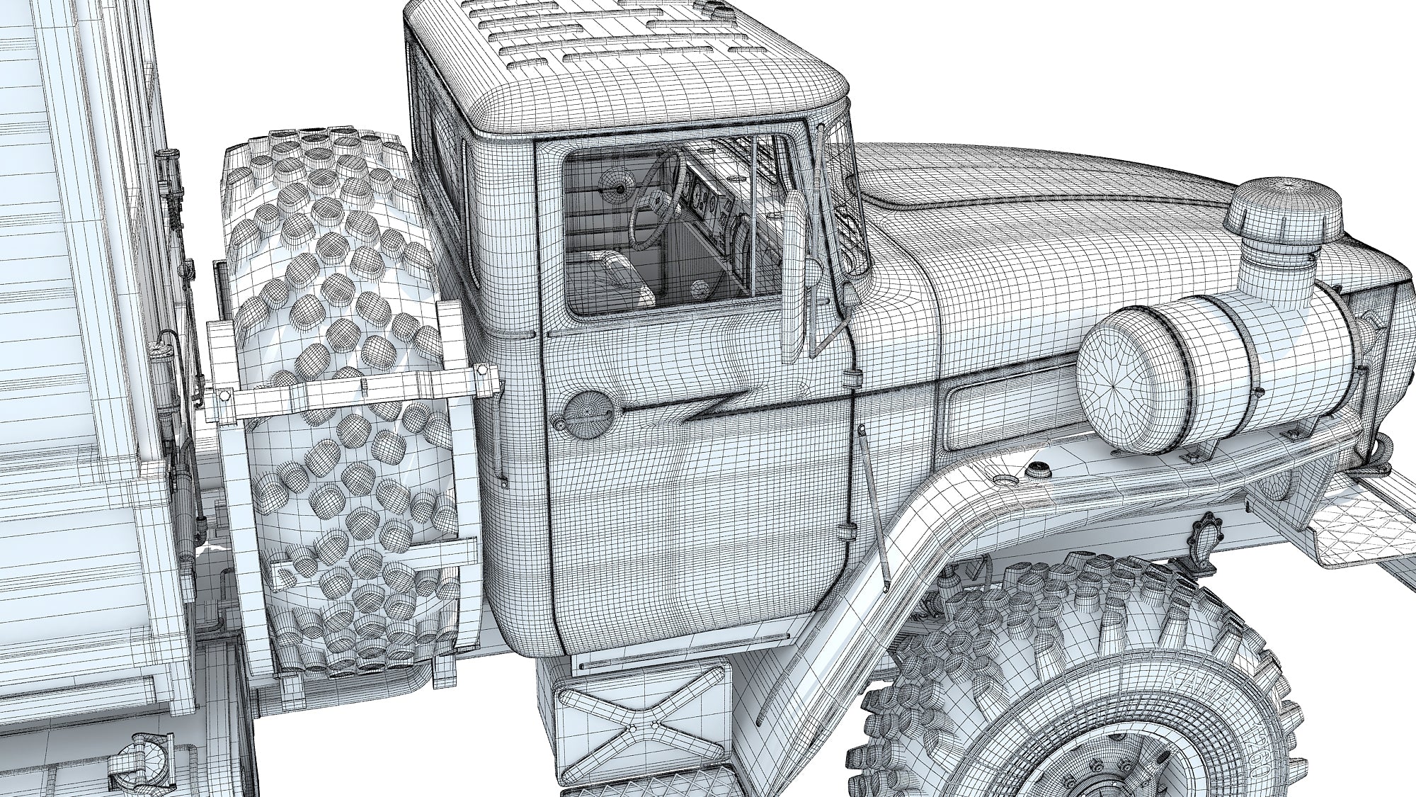 URAL Civilian Truck Off Road 6x6 Vehicle