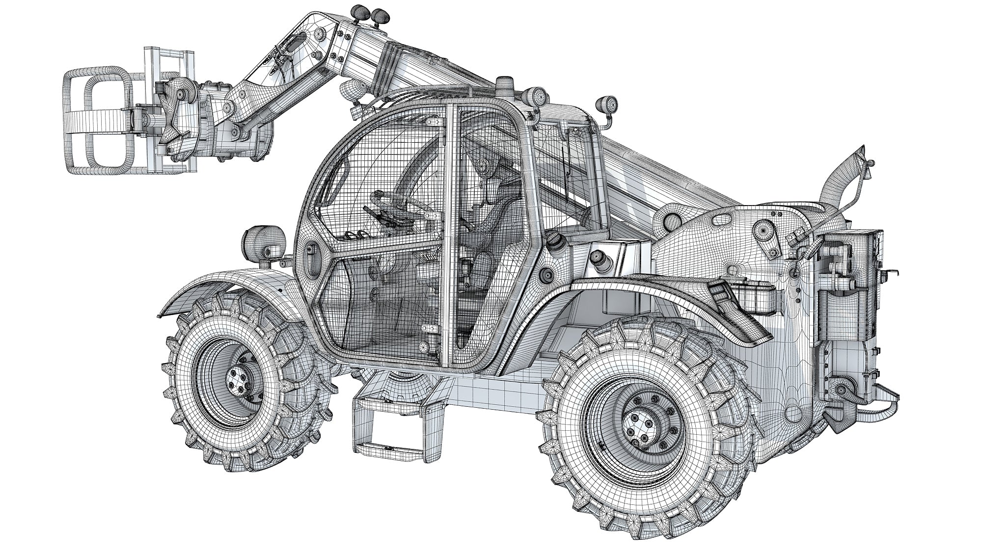 Telescopic Handler Telehandler Forklift