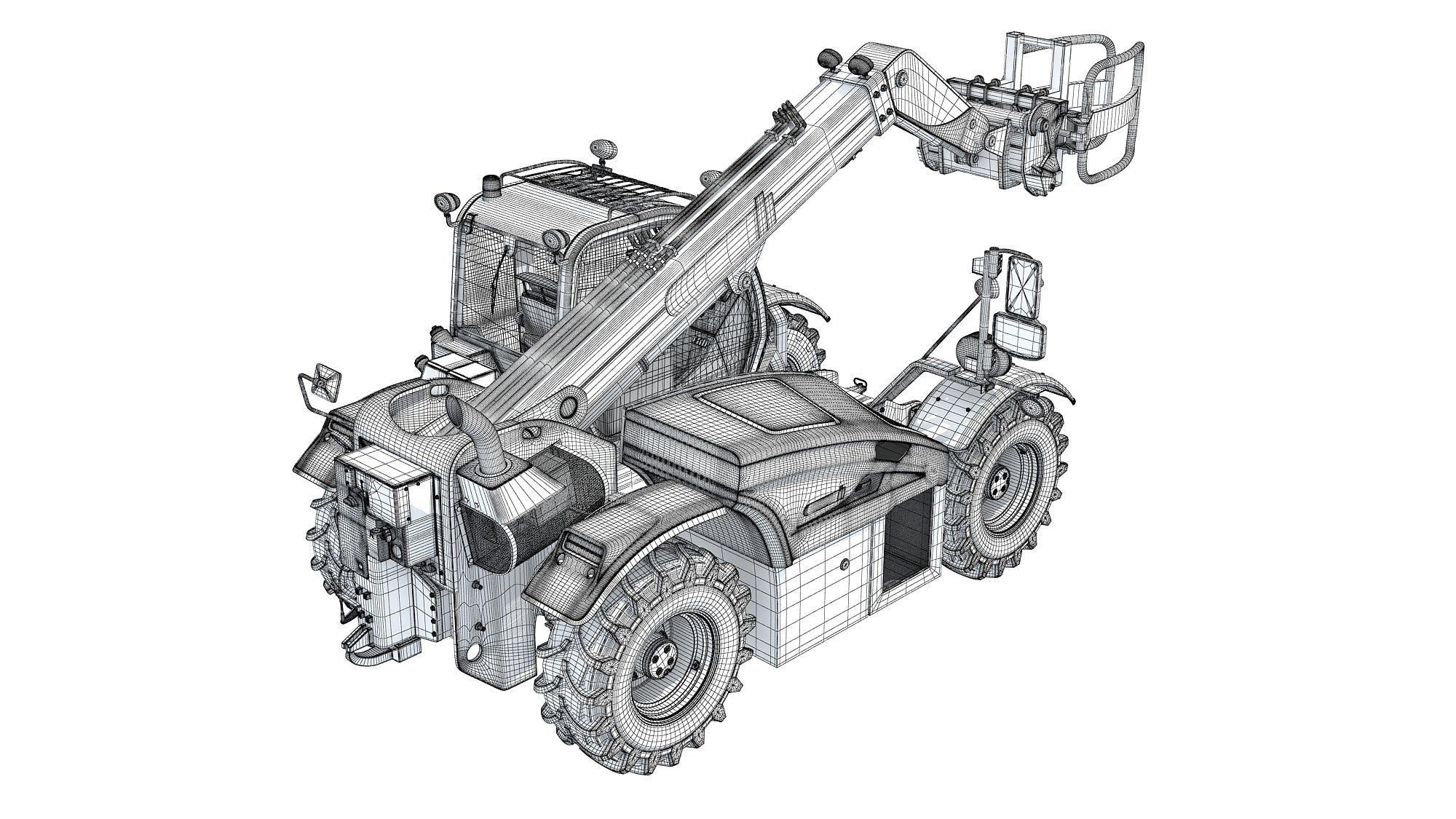 Telescopic Handler Telehandler Forklift