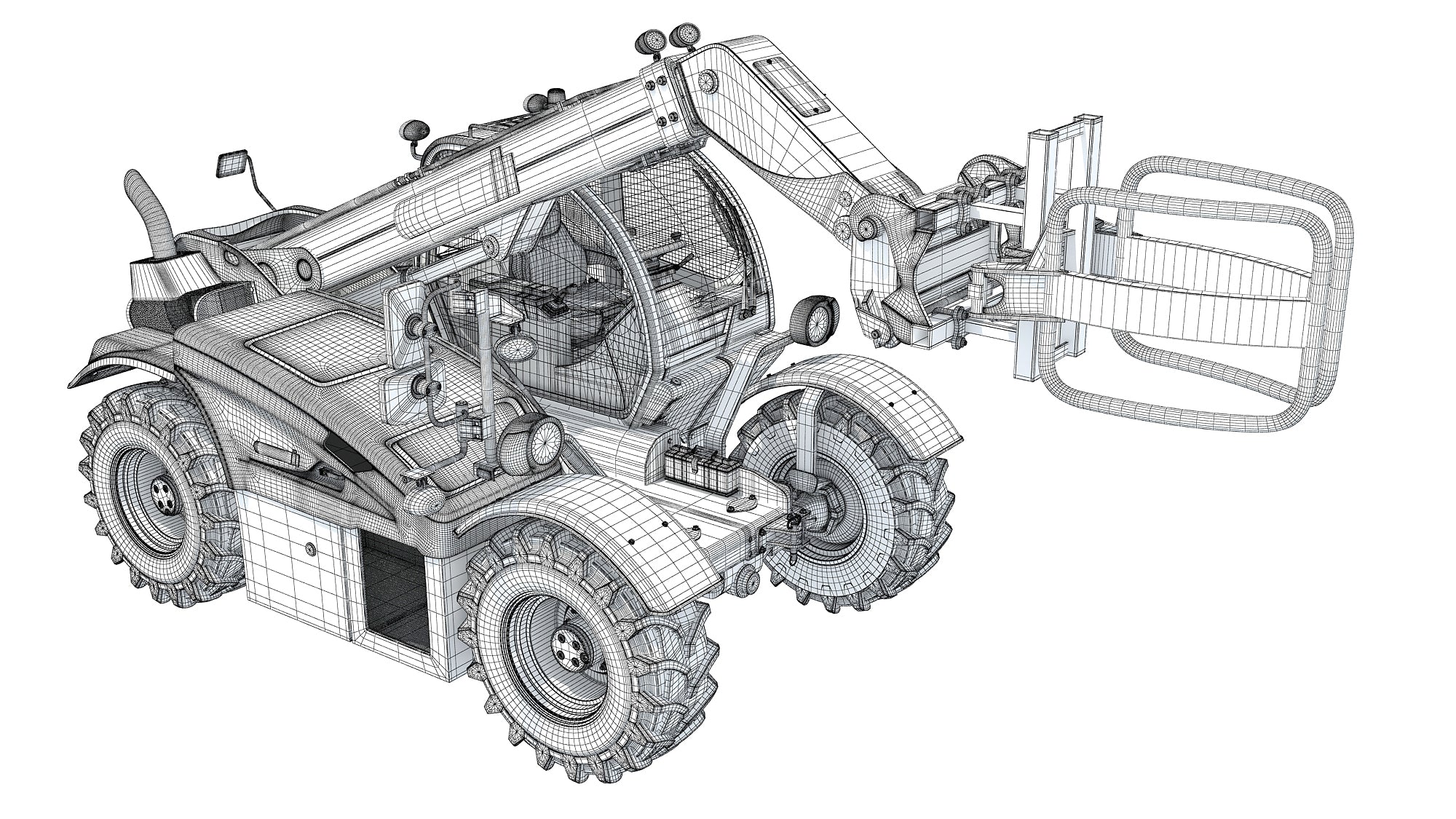 Telescopic Handler Telehandler Forklift