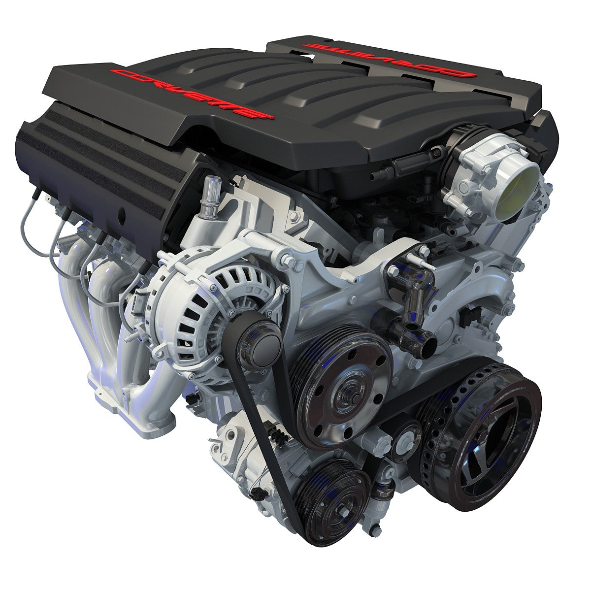 V8 Engine Chevrolet Corvette Model