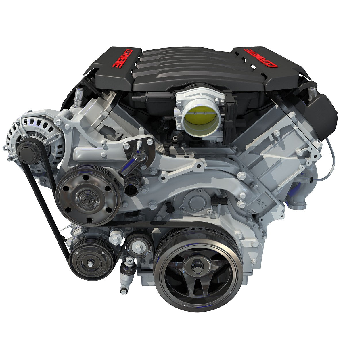 V8 Engine Chevrolet Corvette Model