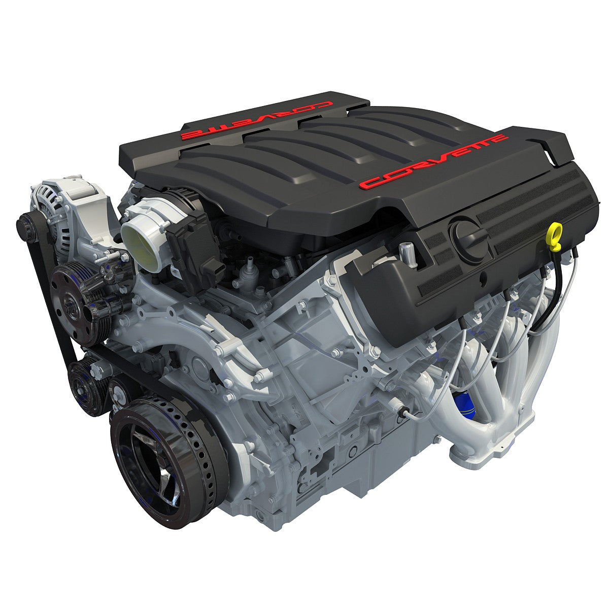V8 Engine Chevrolet Corvette Model