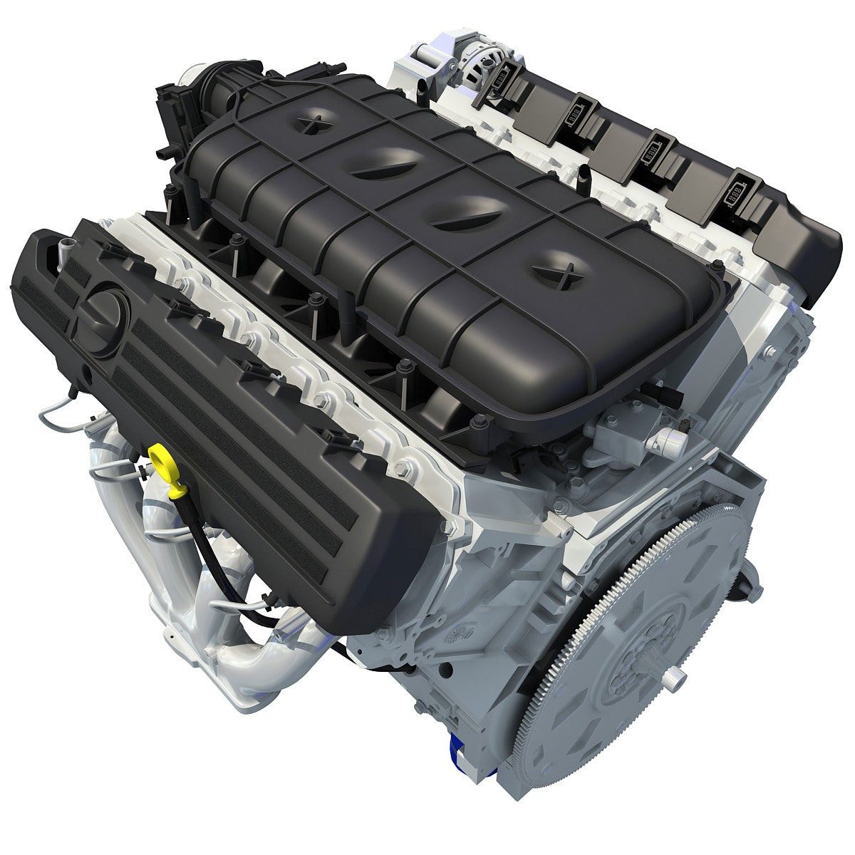 3D Engine Chevrolet Model
