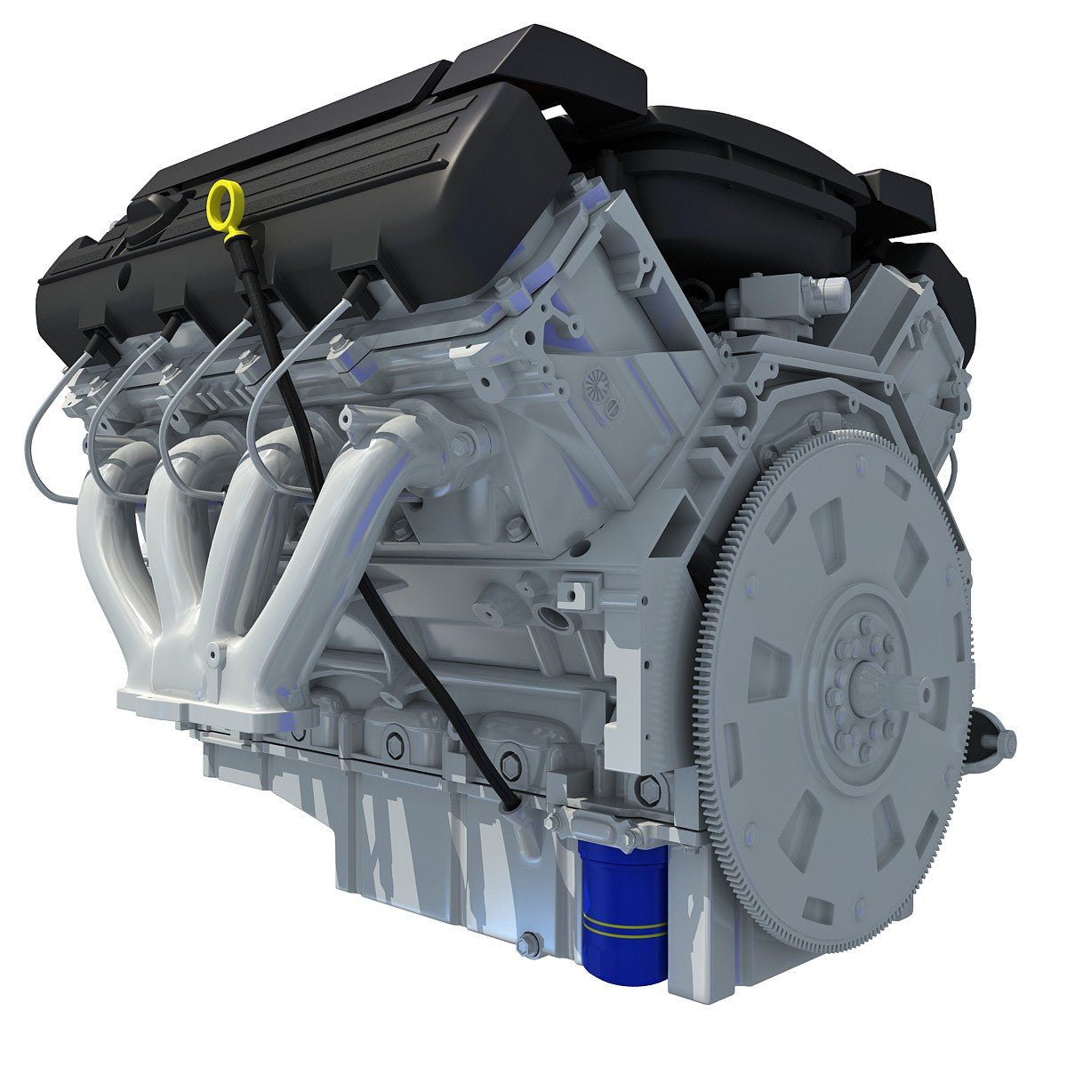 3D Engine Chevrolet Model