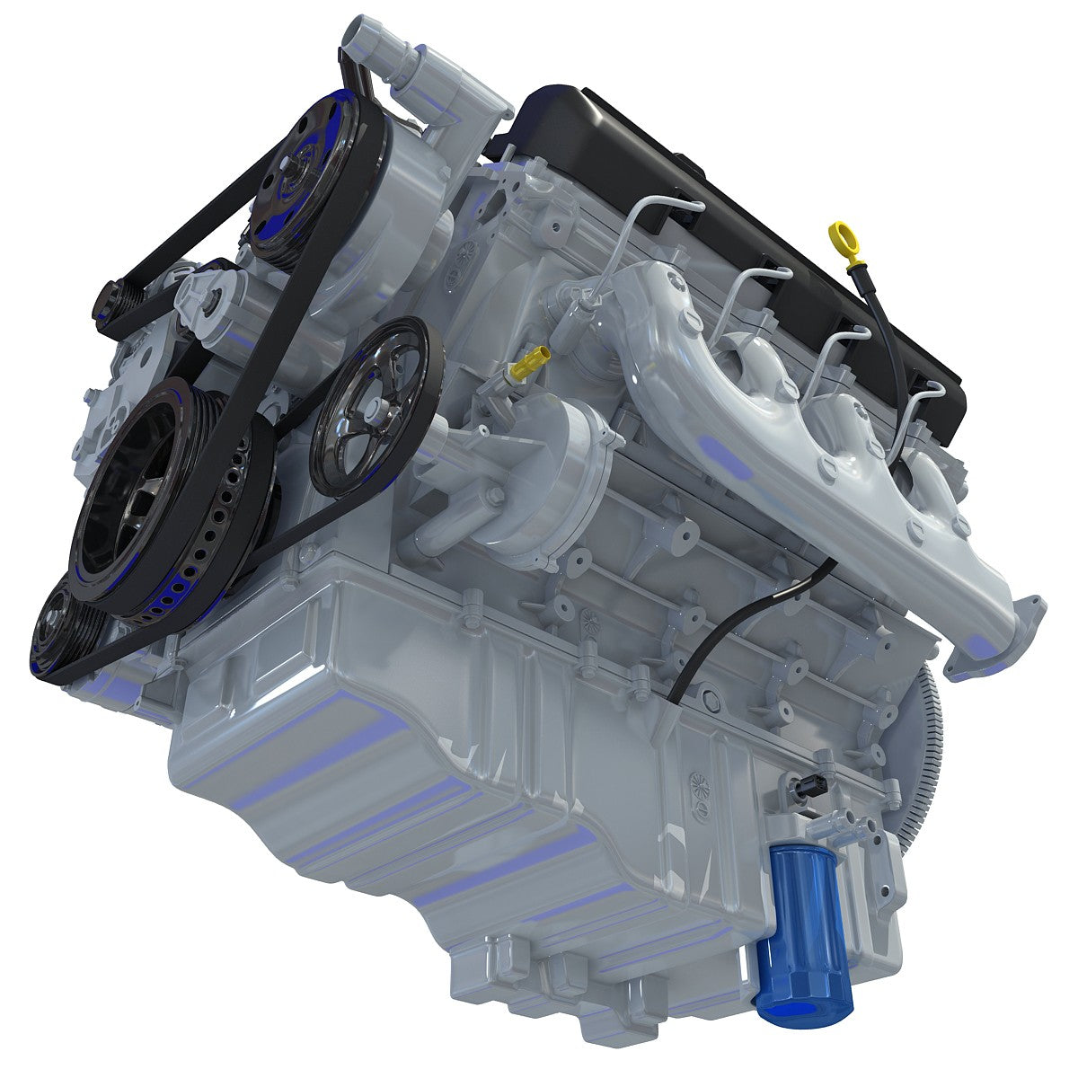 New V8 Chevrolet Silverado Engine