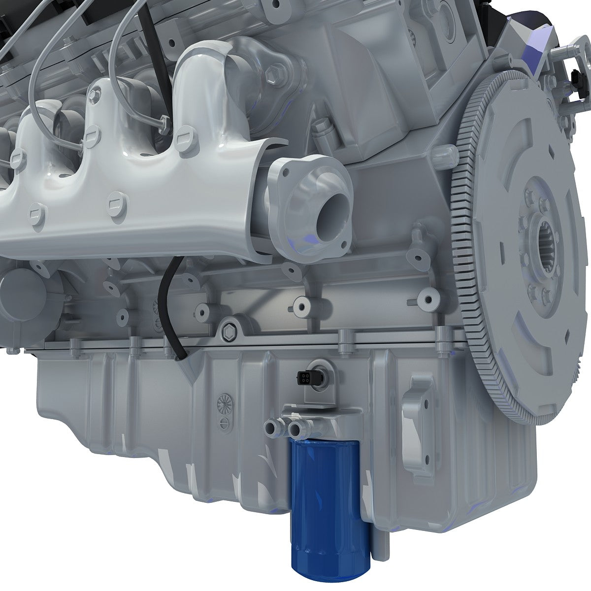 New V8 Chevrolet Silverado Engine