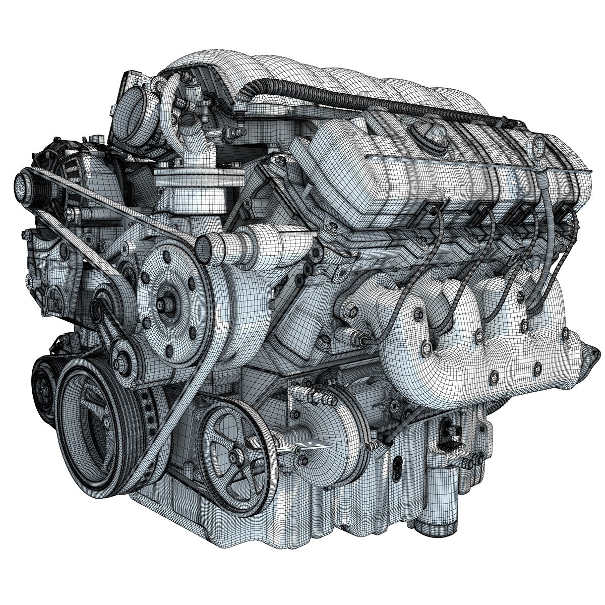 New V8  Engine