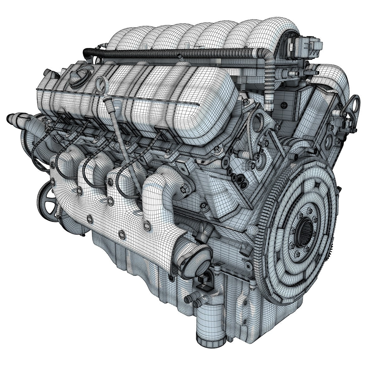 New V8  Engine