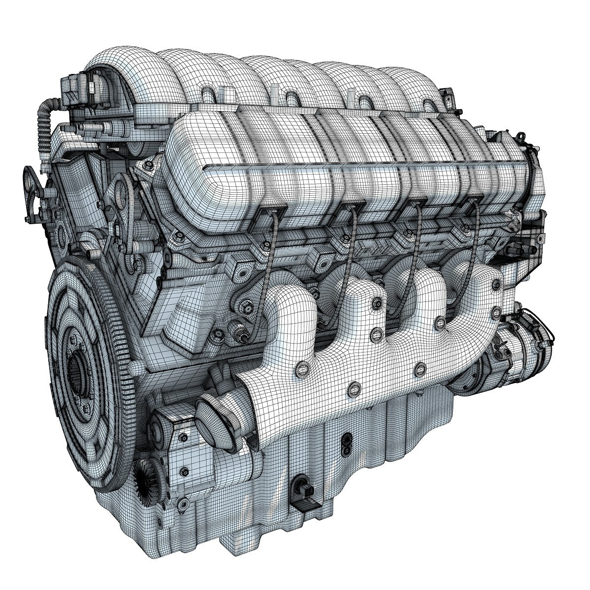 New V8  Engine