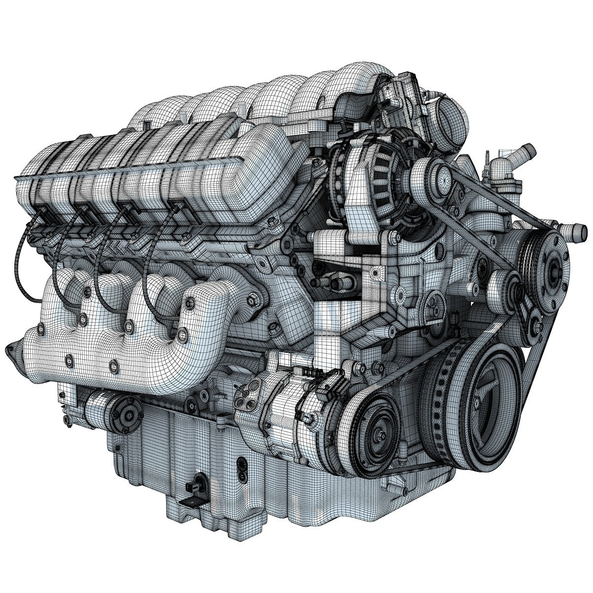 New V8  Engine