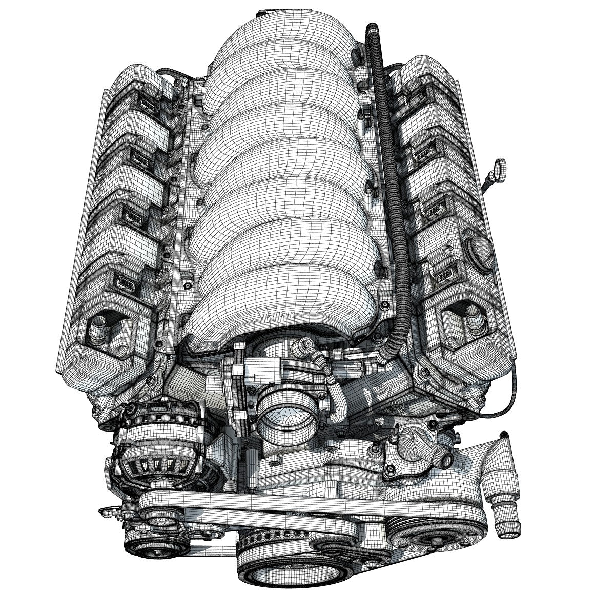 New V8  Engine