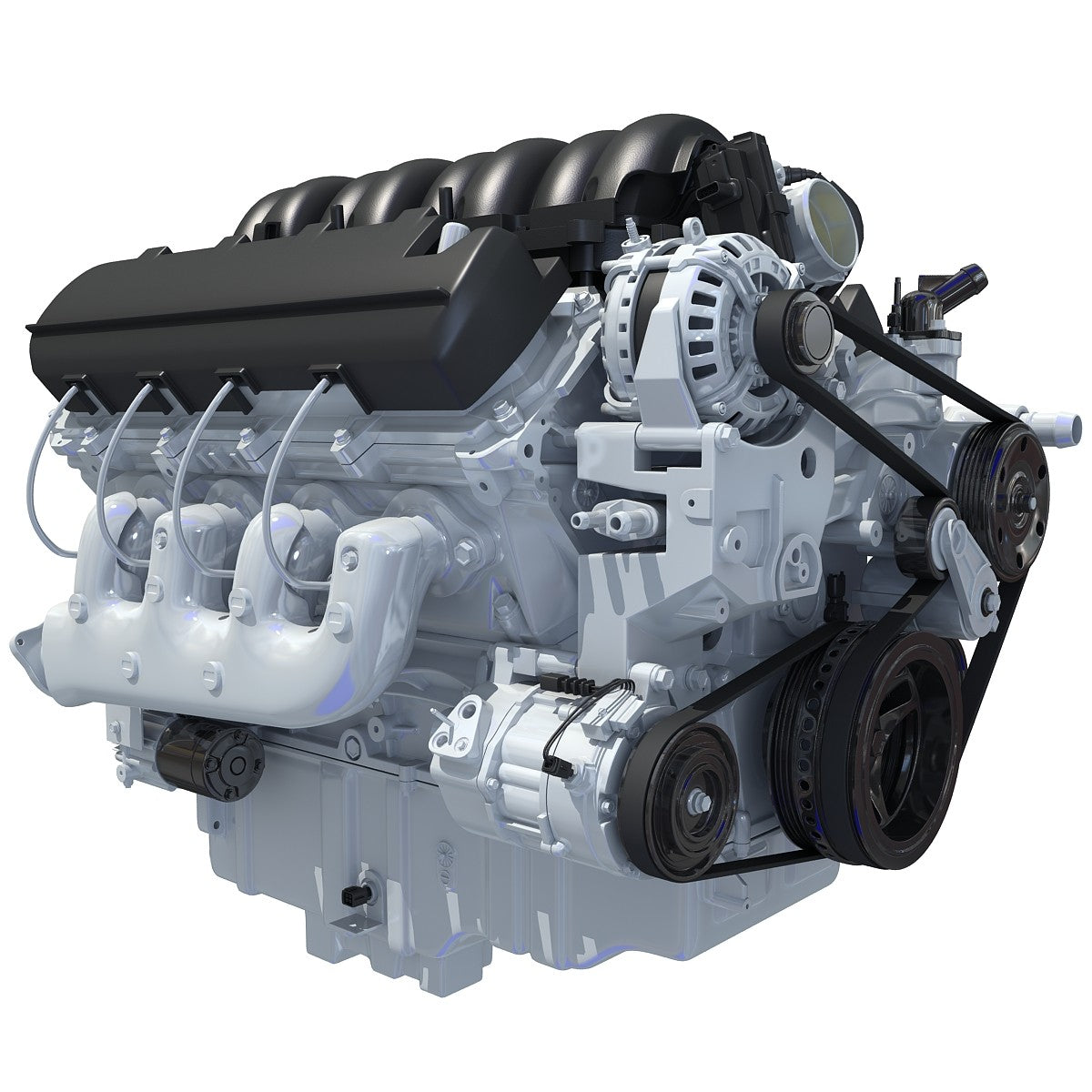 New V8 Chevrolet Silverado Engine