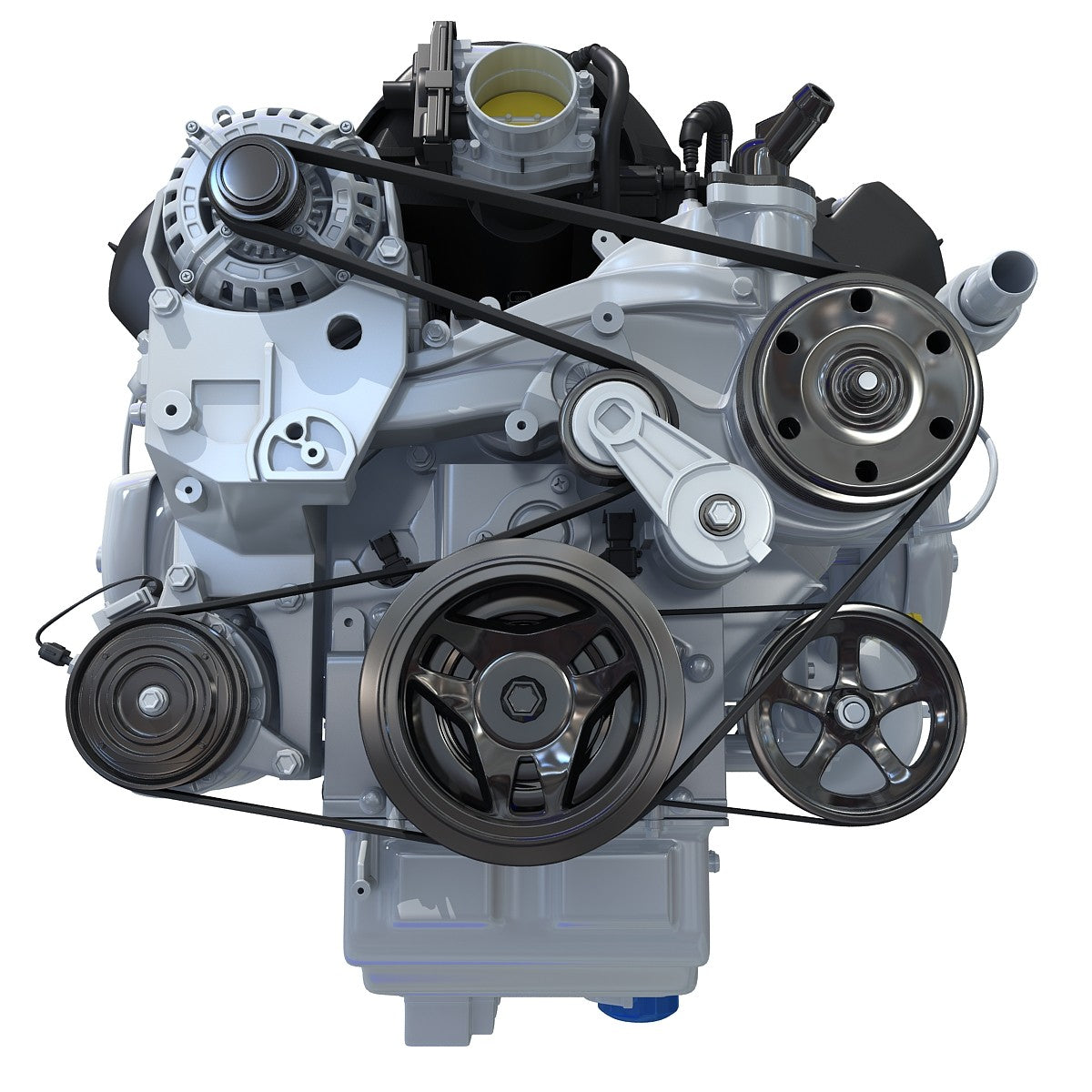 New V8 Chevrolet Silverado Engine