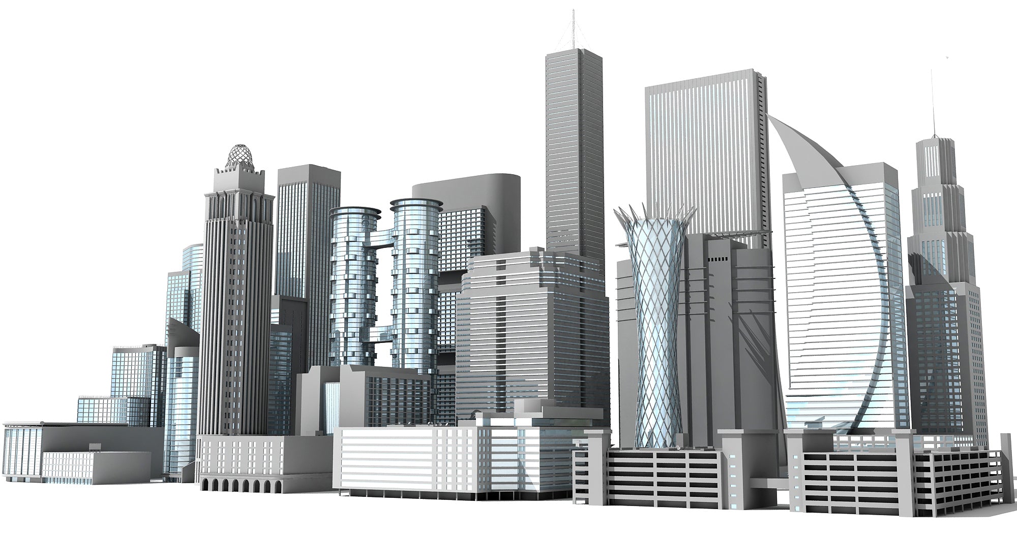 Buildings 3D Models