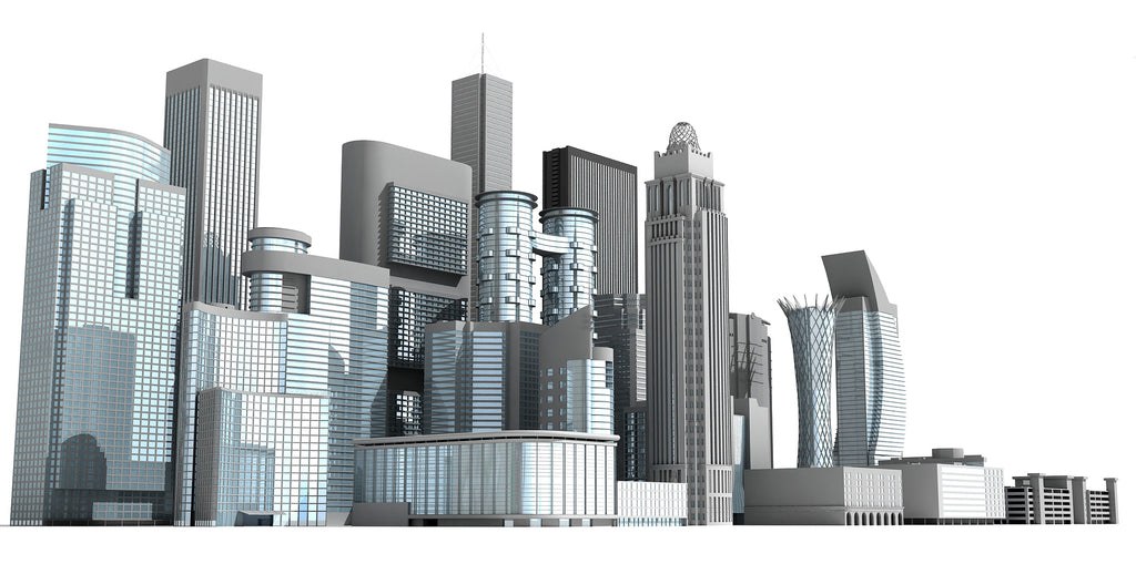 22 Buildings 3D Models