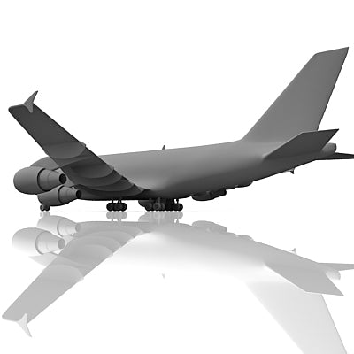 DHL Aircraft 3D Model