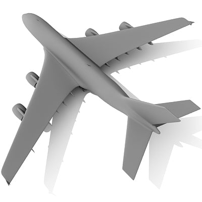 DHL Aircraft 3D Model
