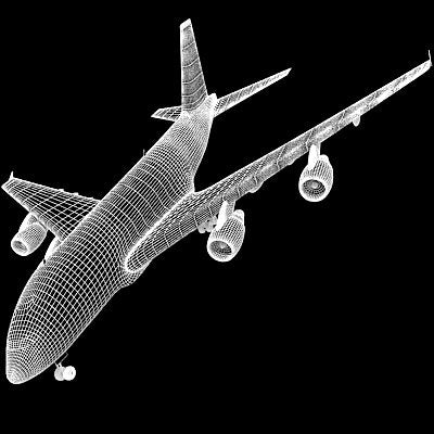 DHL Aircraft 3D Model