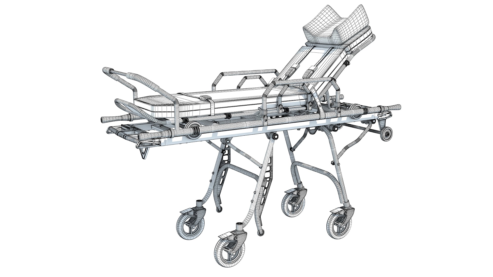 Ambulance Stretcher Trolley