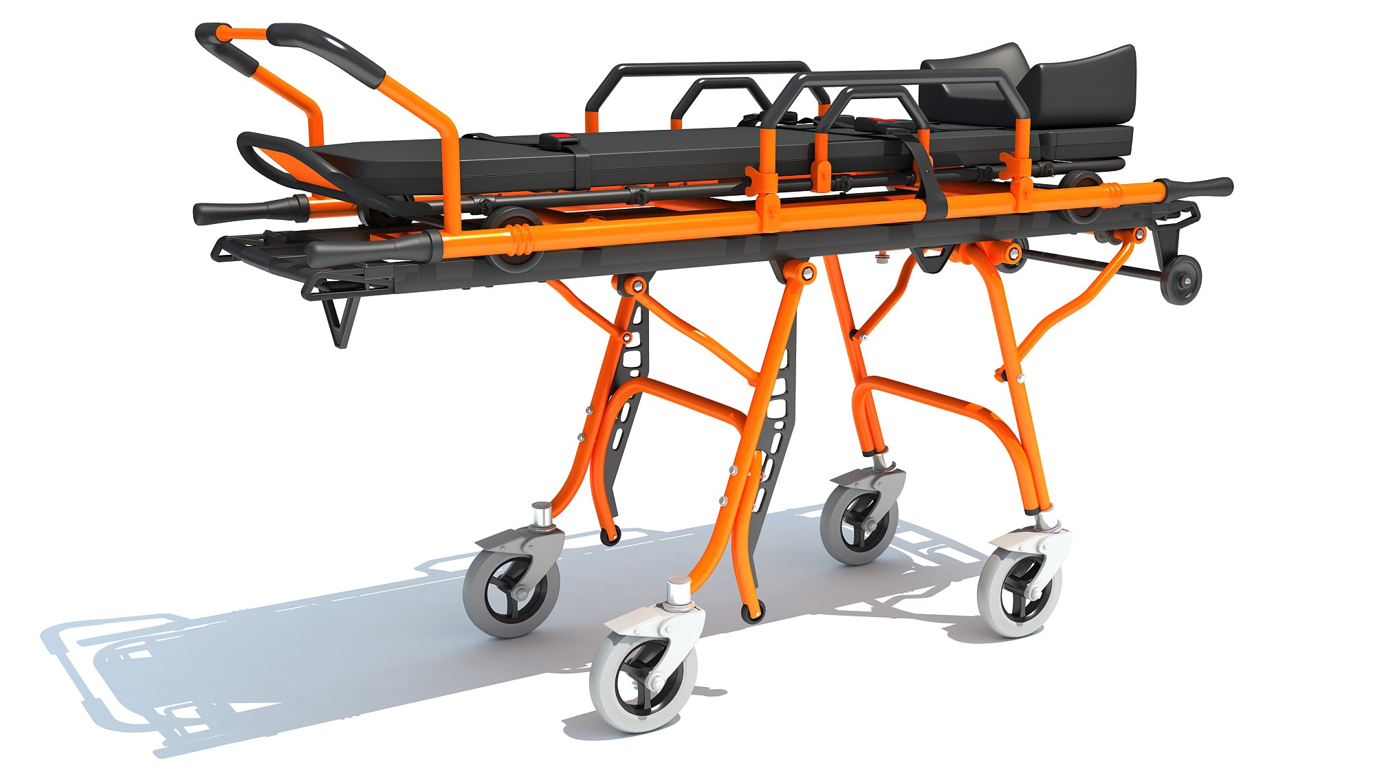 Ambulance Stretcher Trolley
