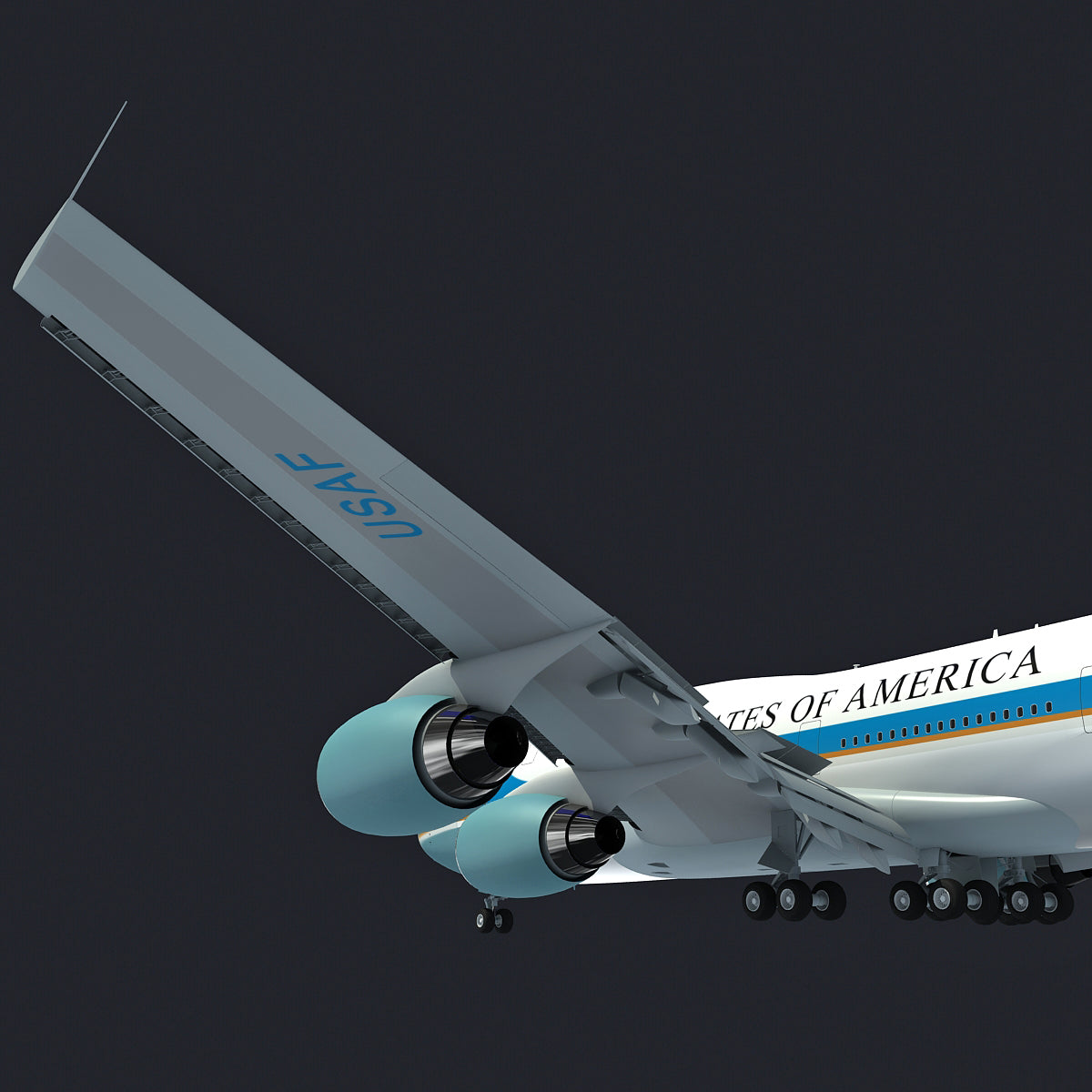 Air Force One 3D Model