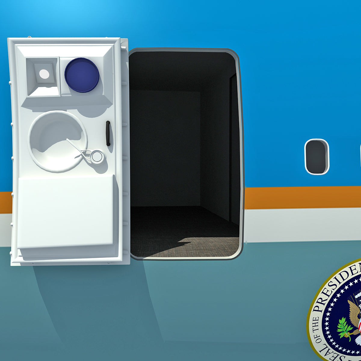 Air Force One 3D Model