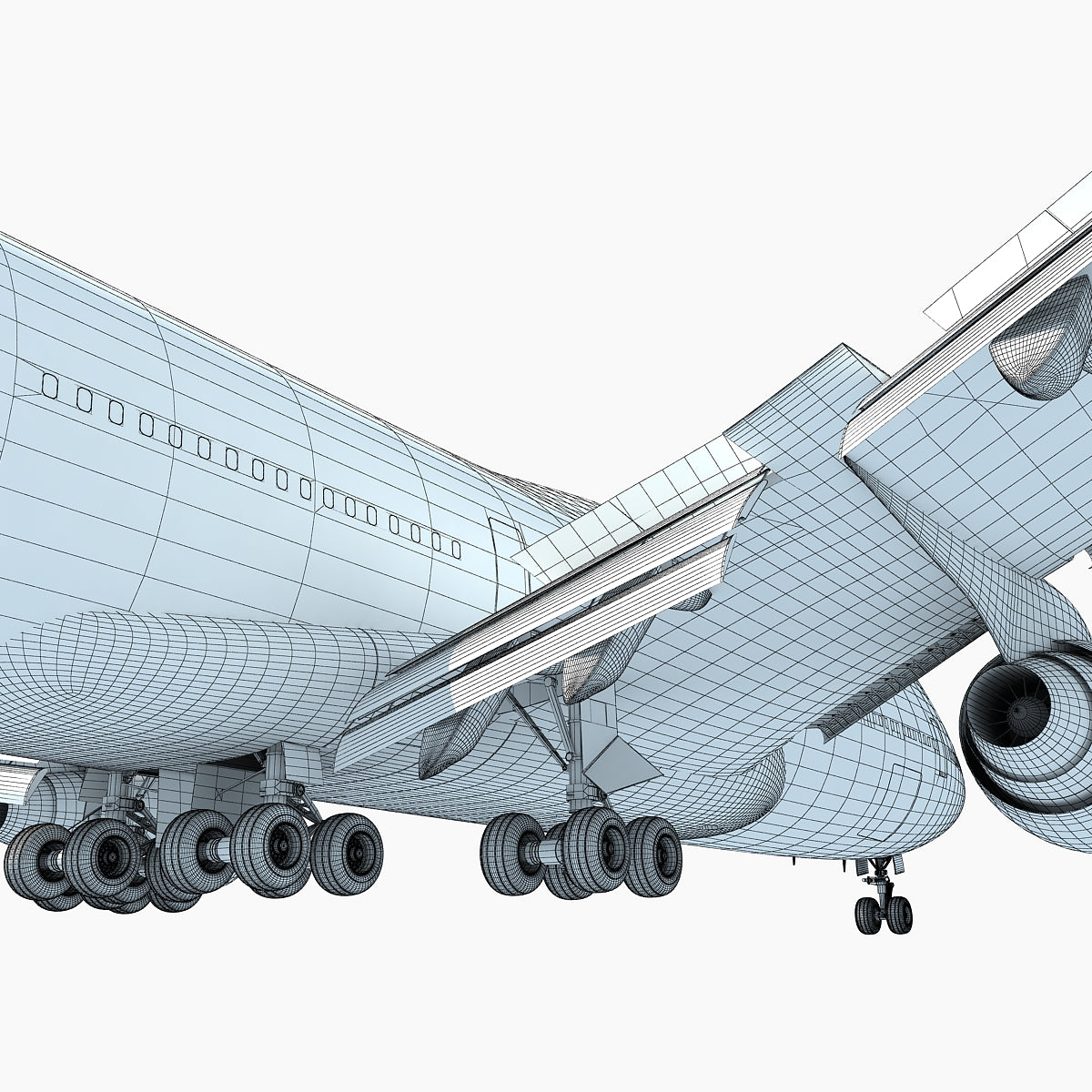 Air Force One Landing Scene