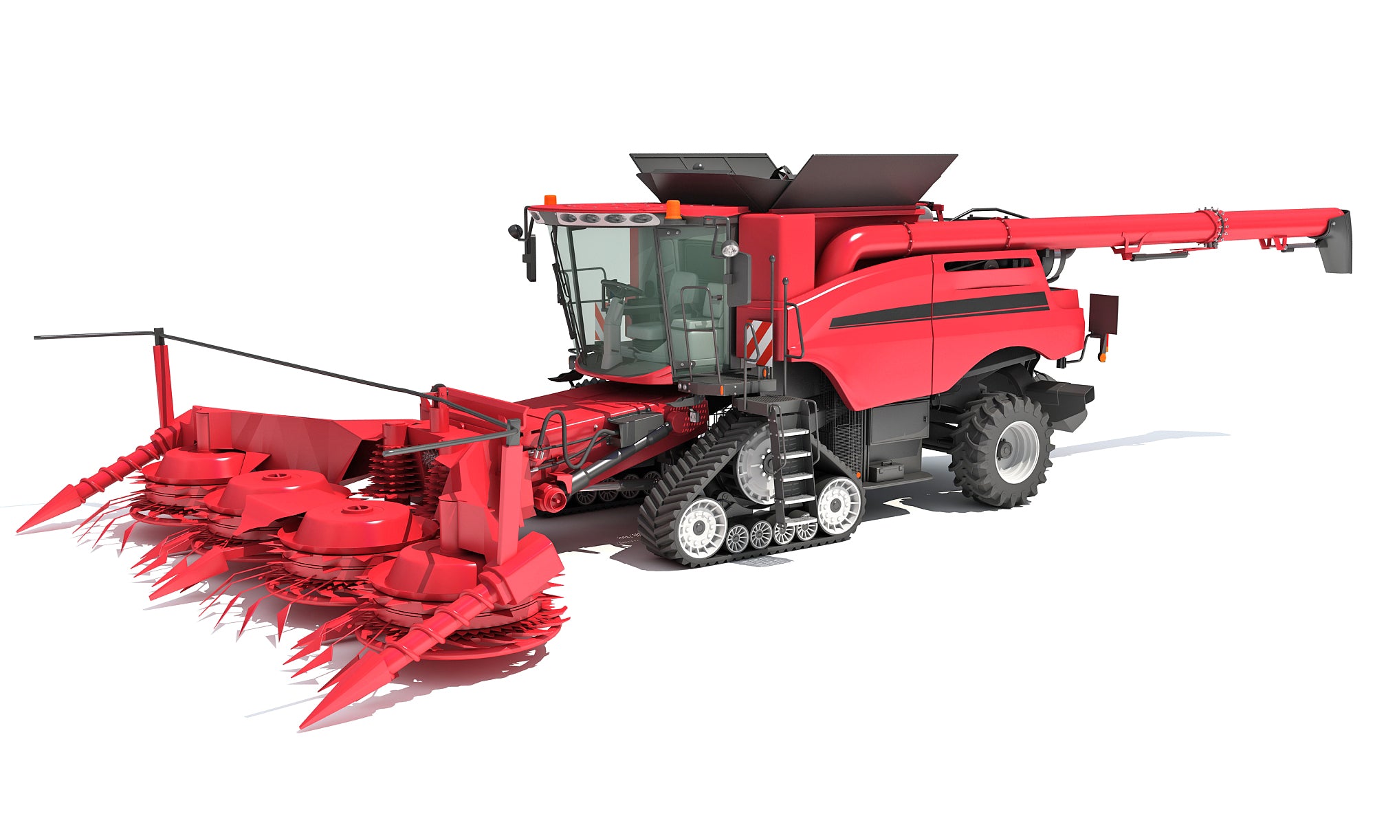 3D Models Forage Harvester