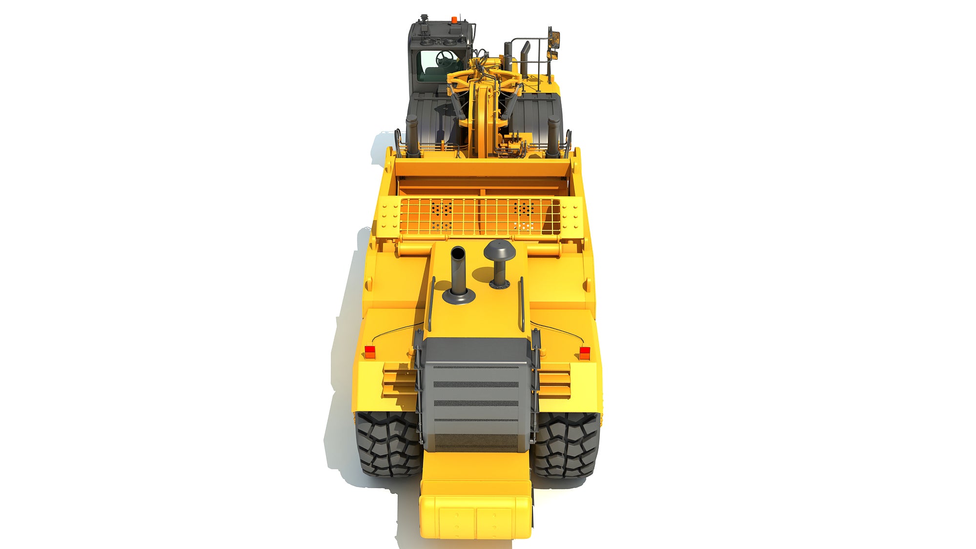 Tractor Scraper 3D Model