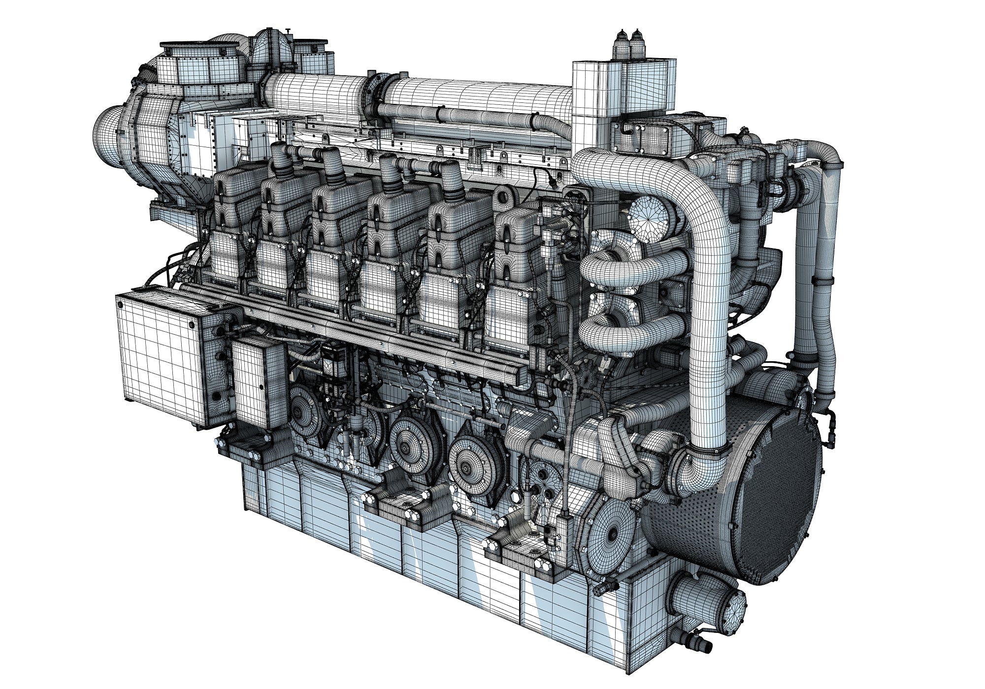 Marine Propulsion Engine