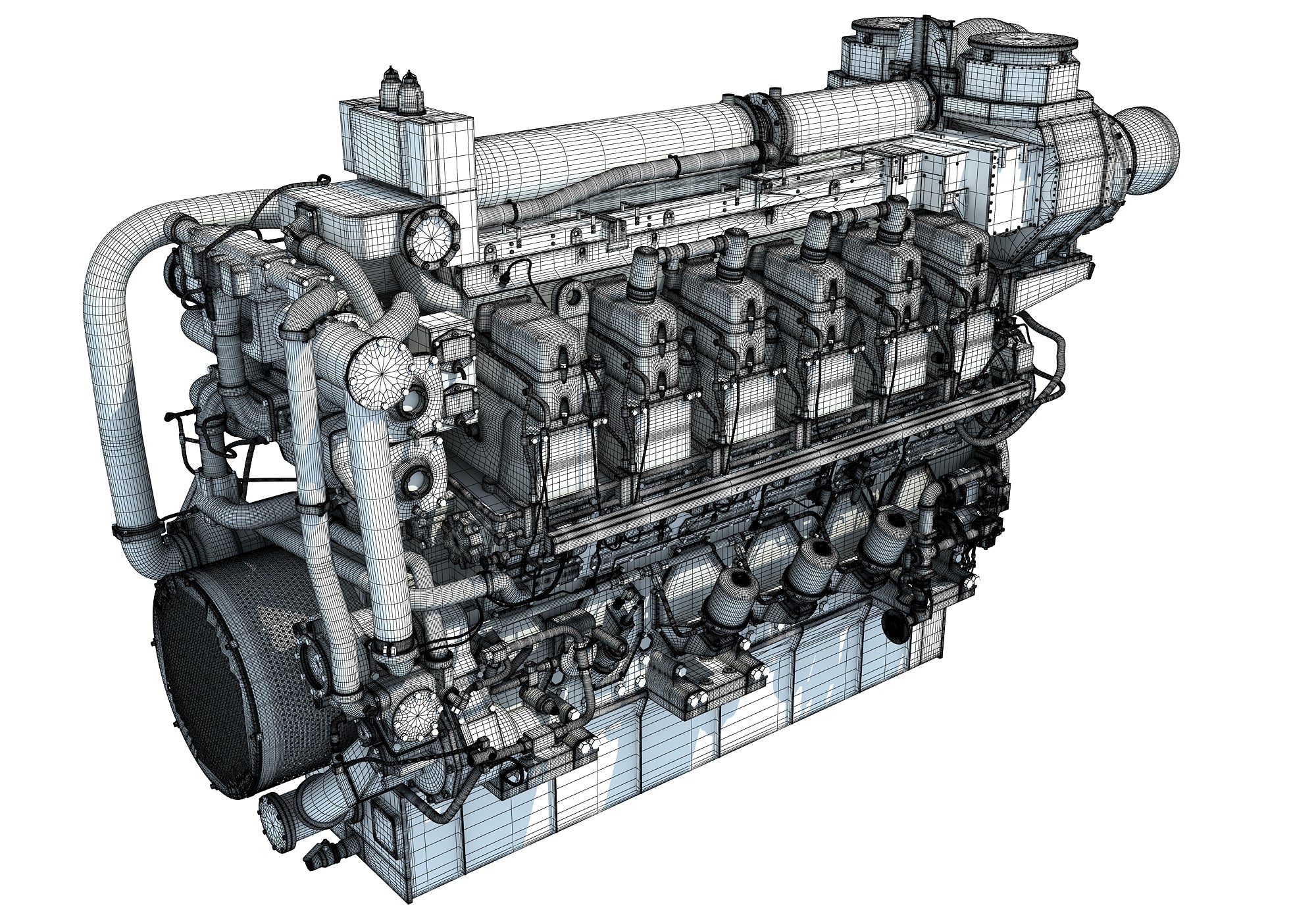 Marine Propulsion Engine