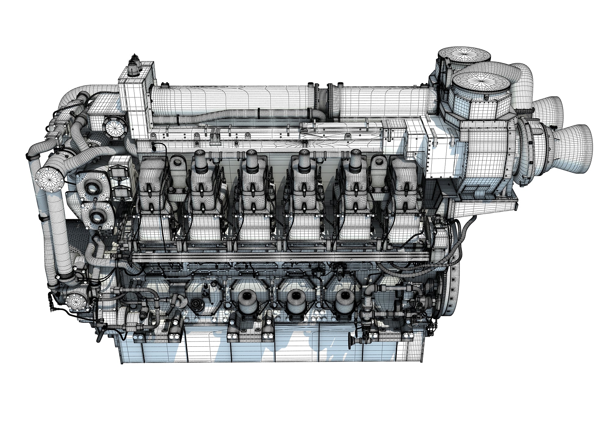 Marine Propulsion Engine