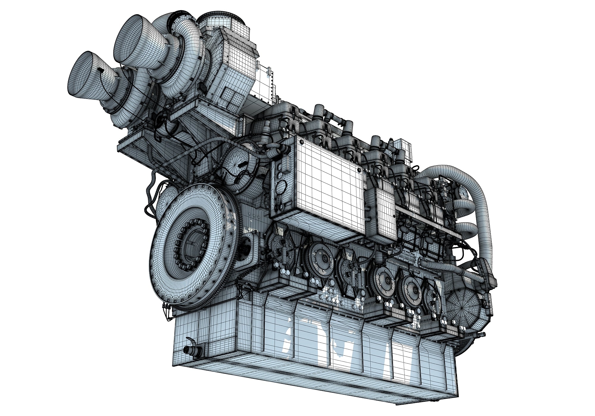 Marine Propulsion Engine