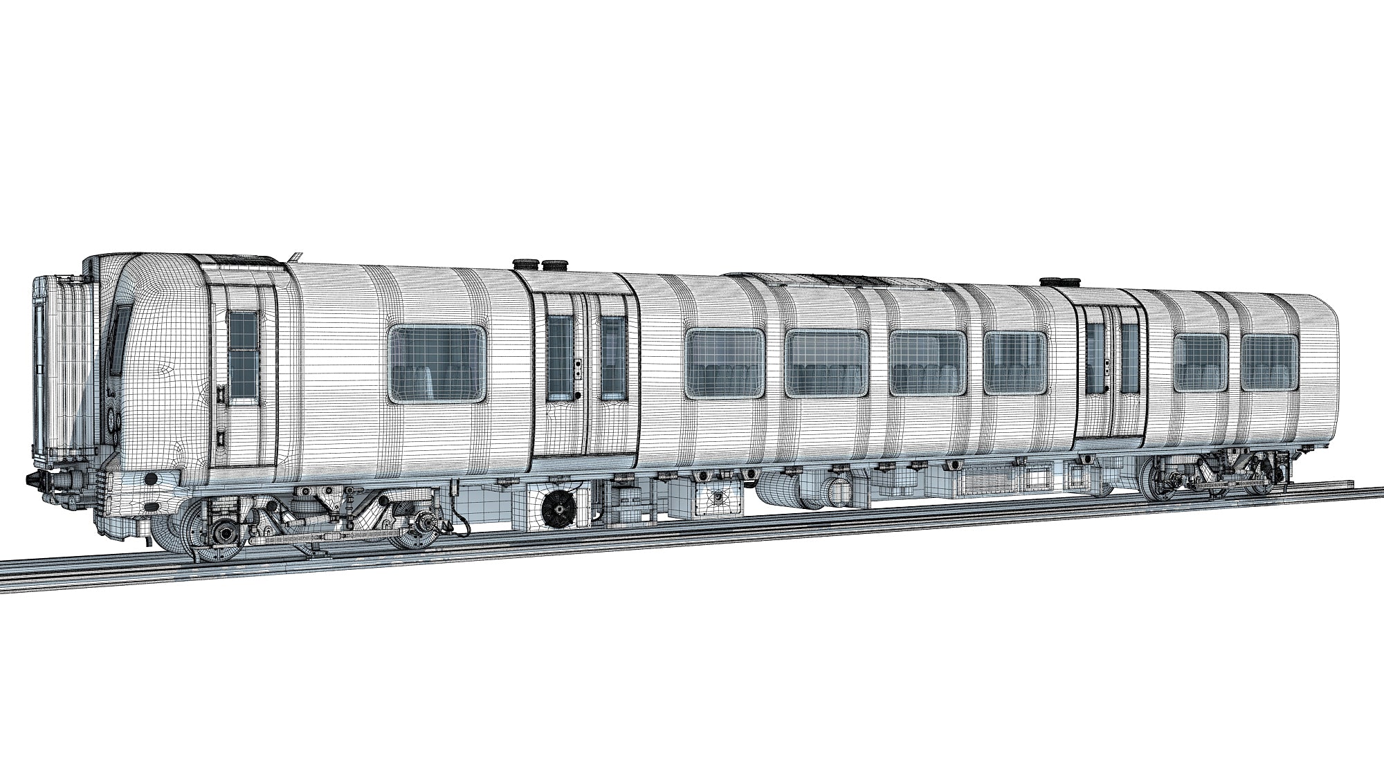 3D British Rail Class 450