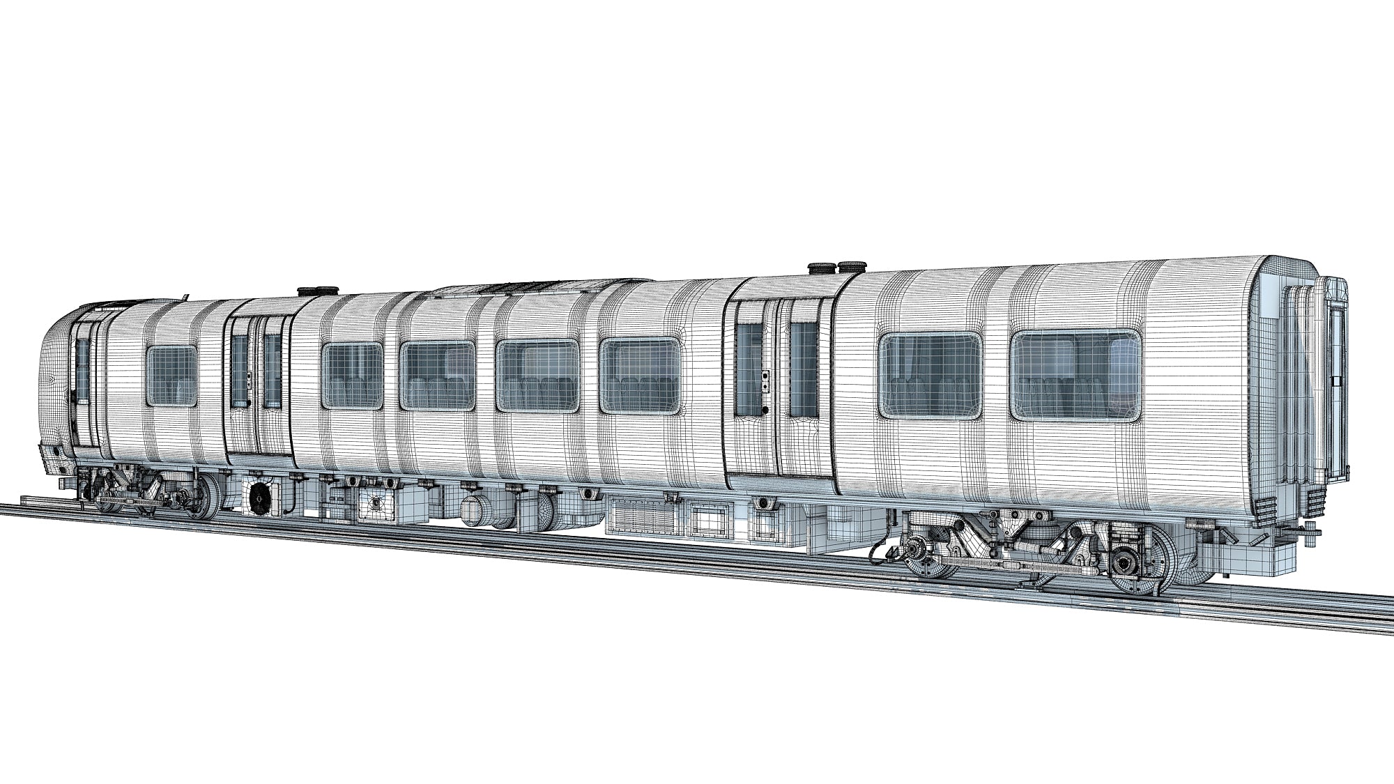 3D British Rail Class 450