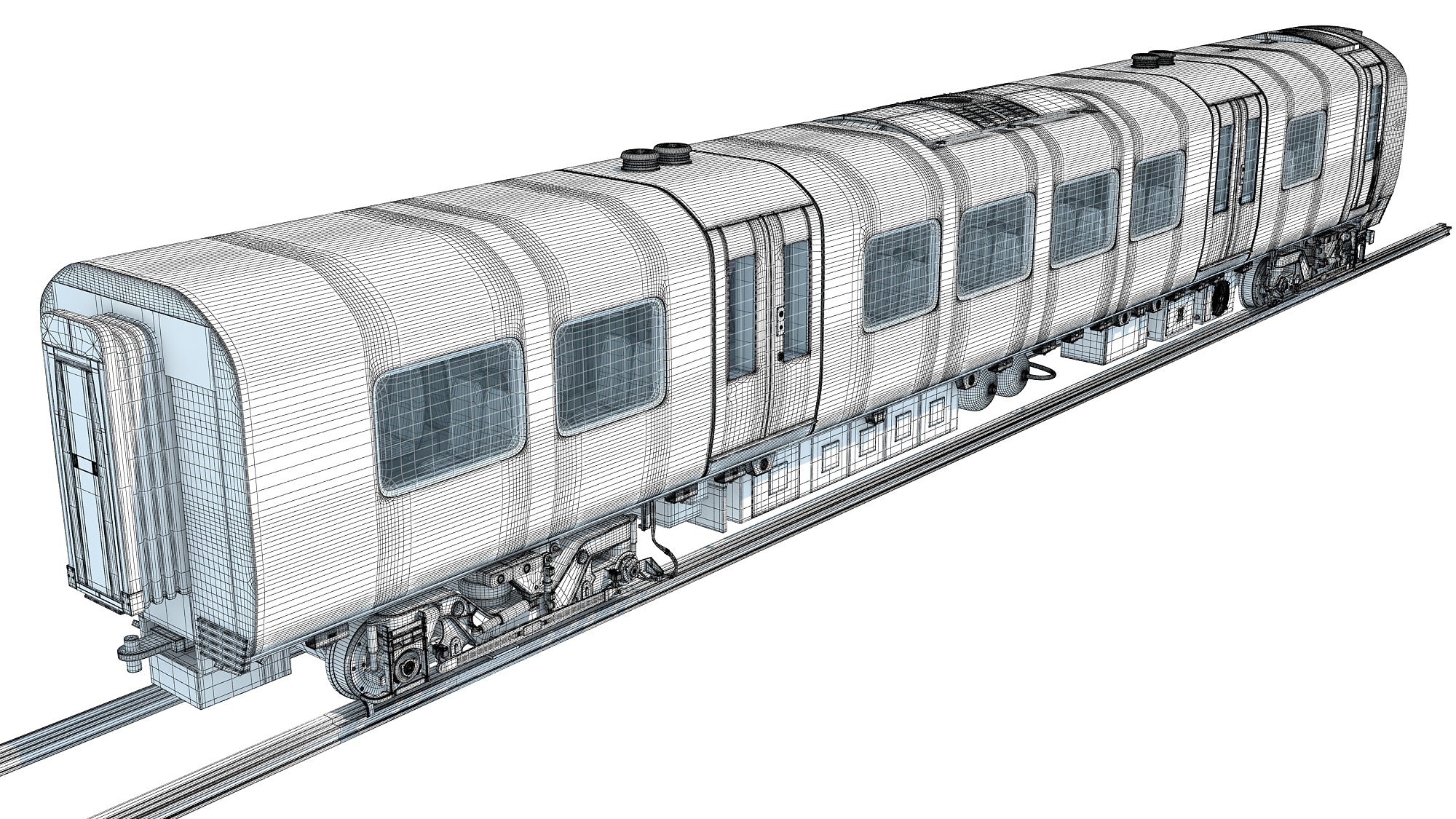 3D British Rail Class 450