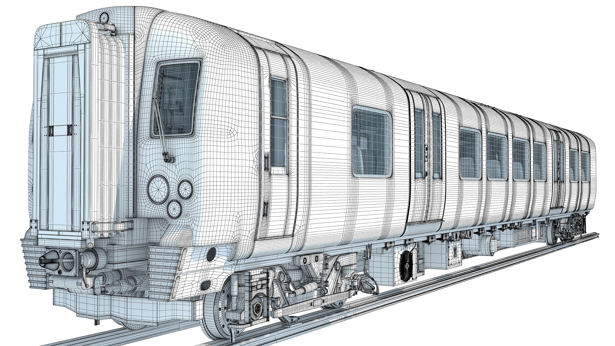 3D British Rail Class 450